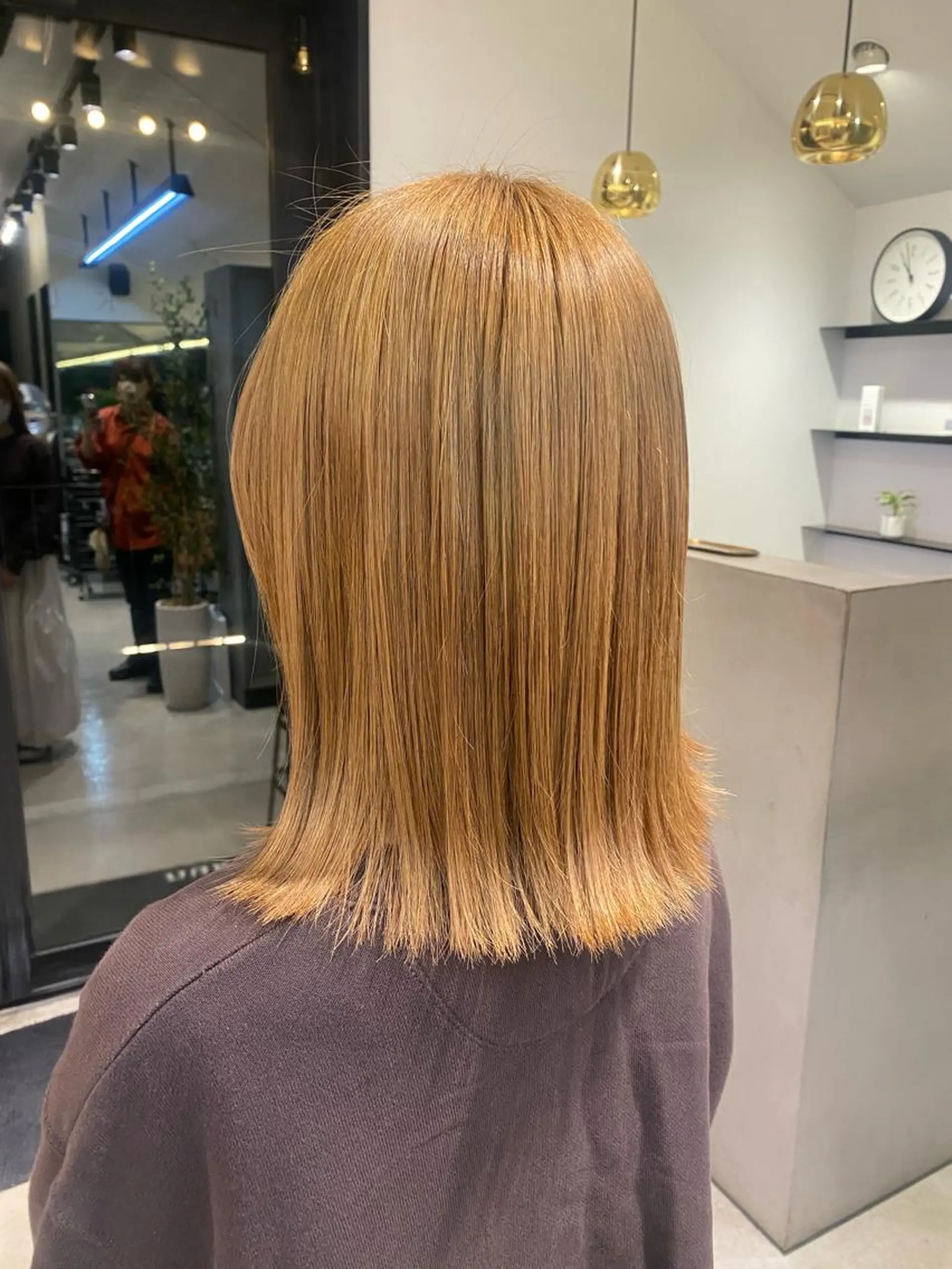 ミディアム しまだ みゆのヘアスタイル