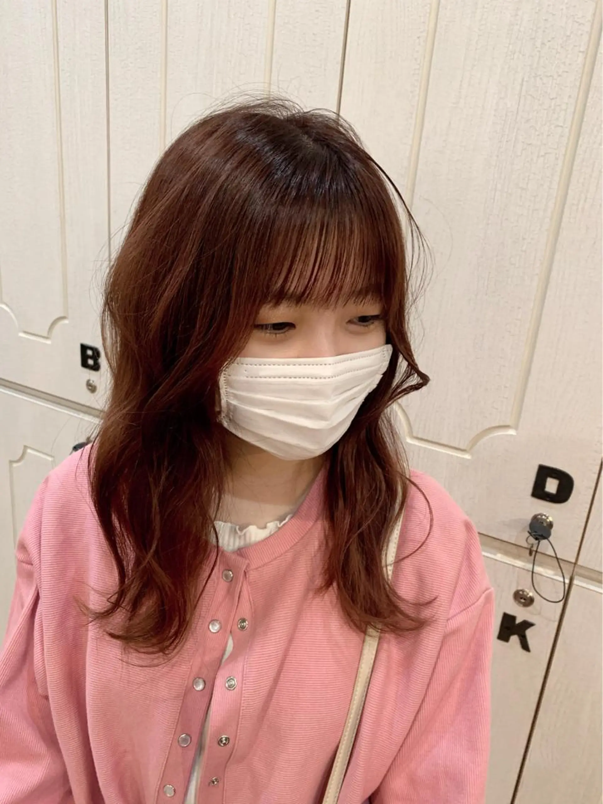 セミロング ヘアカラー LITTLE _KATOのヘアスタイル