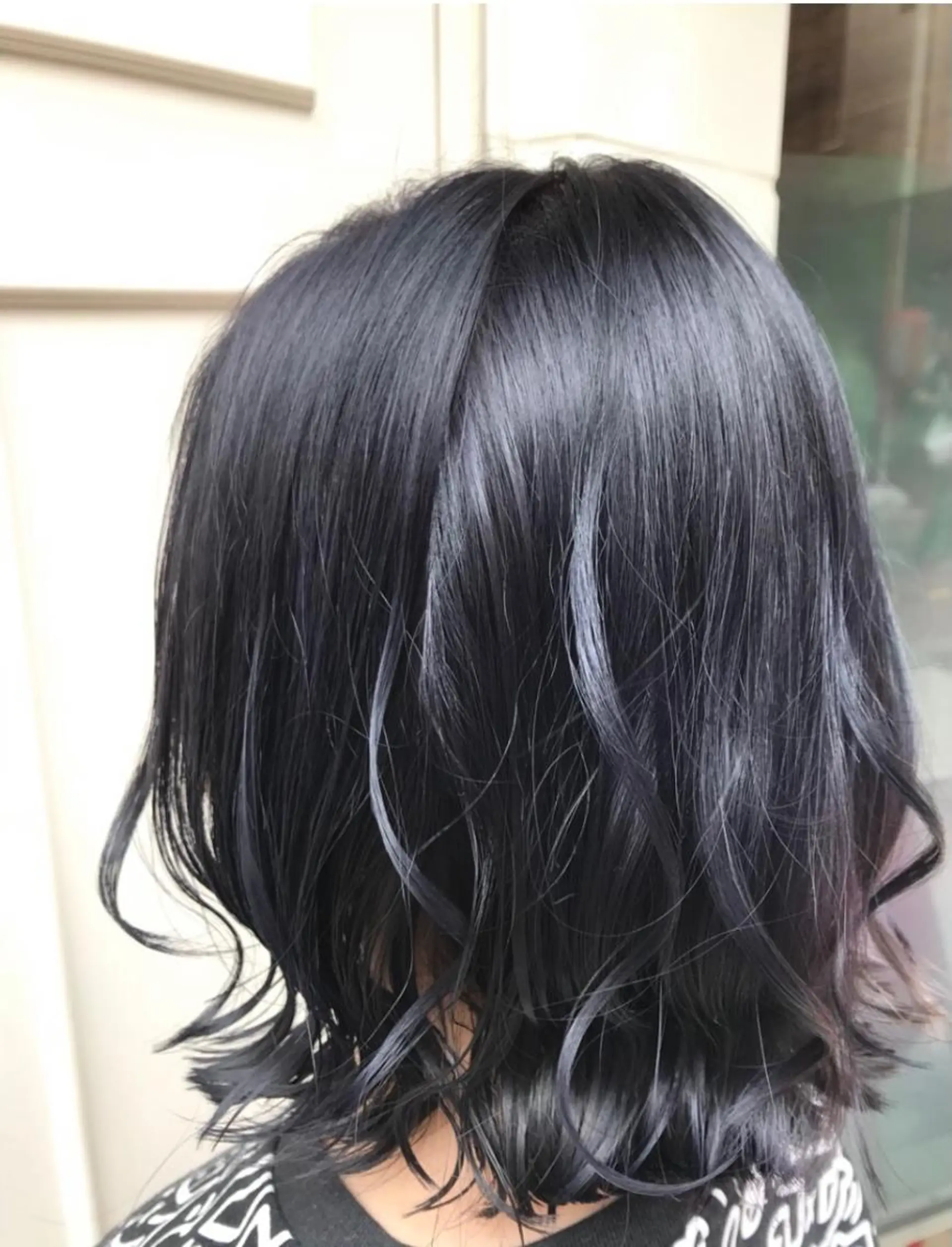 ミディアム カラー ラベンダーカラー ラベンダーグレー 💈Blanco💈 カラー&ケア🌈のヘアスタイル