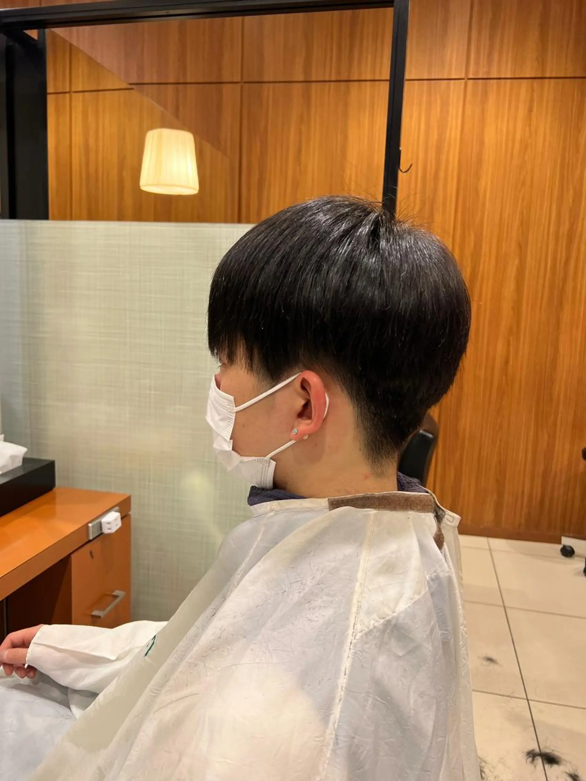 メンズ カット 佐藤 嶺のヘアスタイル