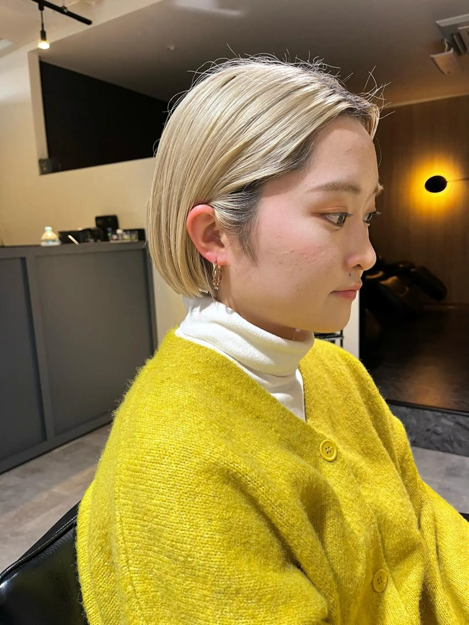 ショート ボブ 外国人風カラー GIEN 末吉 海斗のヘアスタイル