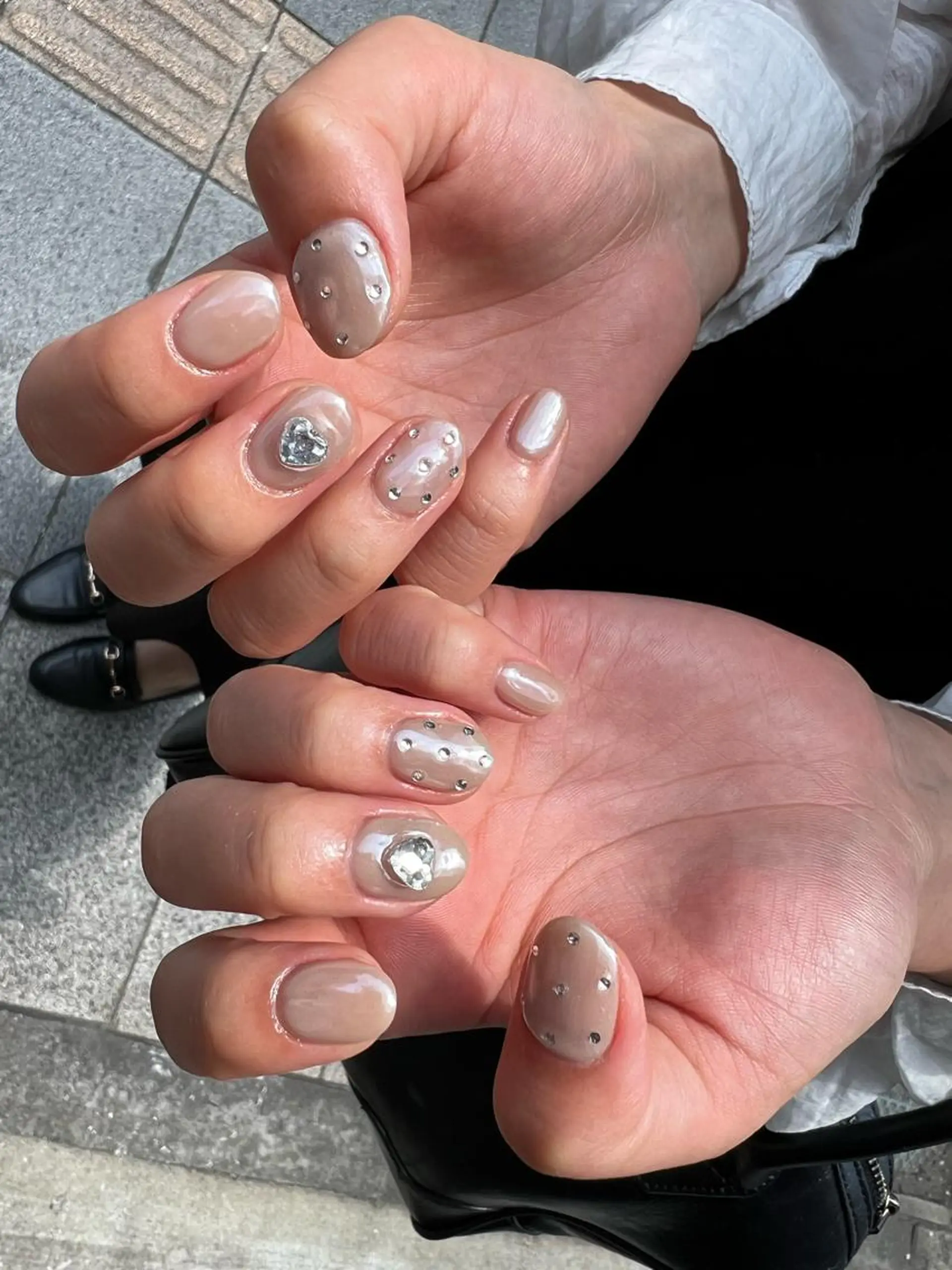 ネイル ハンドネイル zir  nail 🕊️💗RIOのネイルデザイン