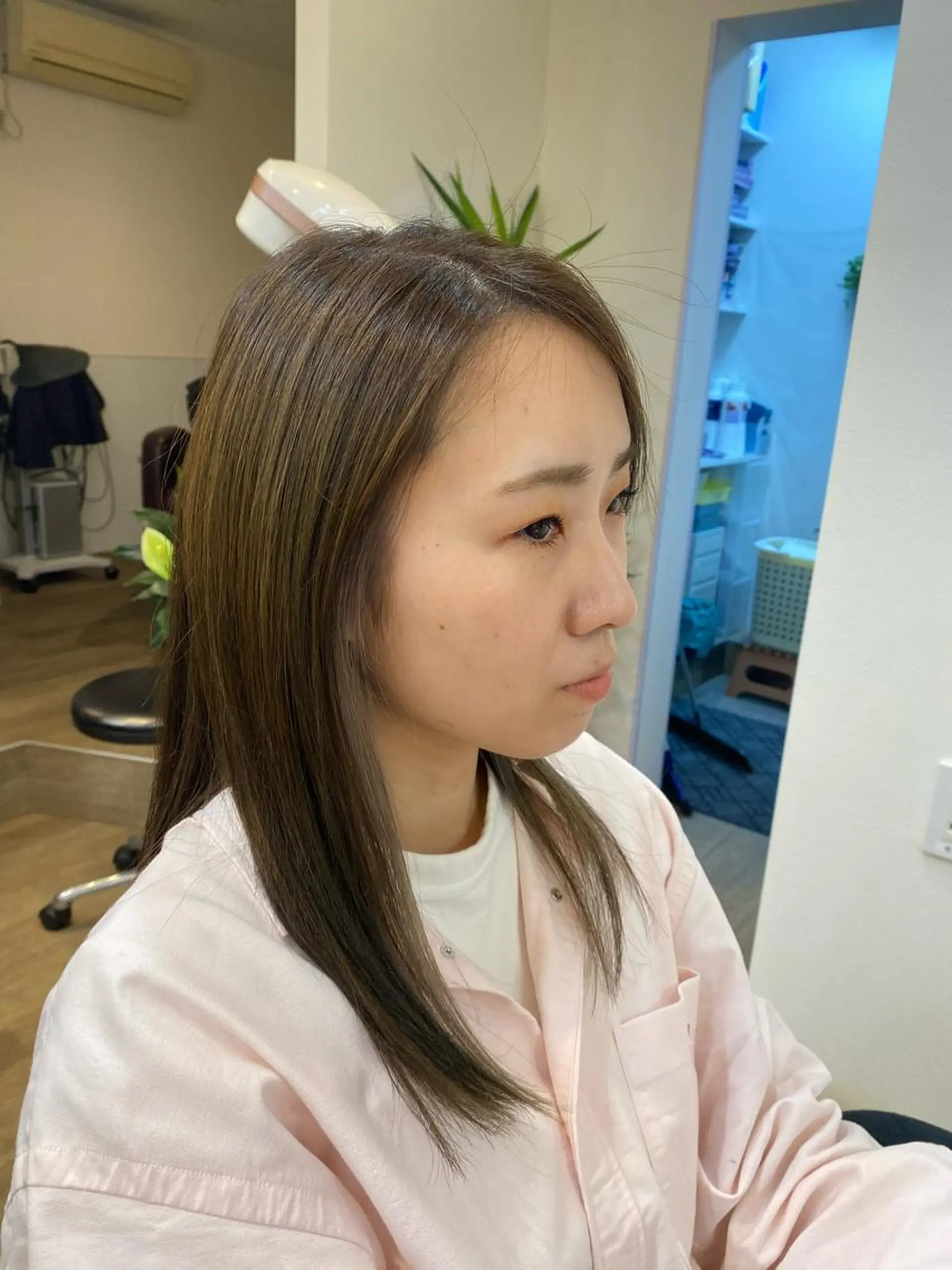 セミロング 清水 有紗のヘアスタイル