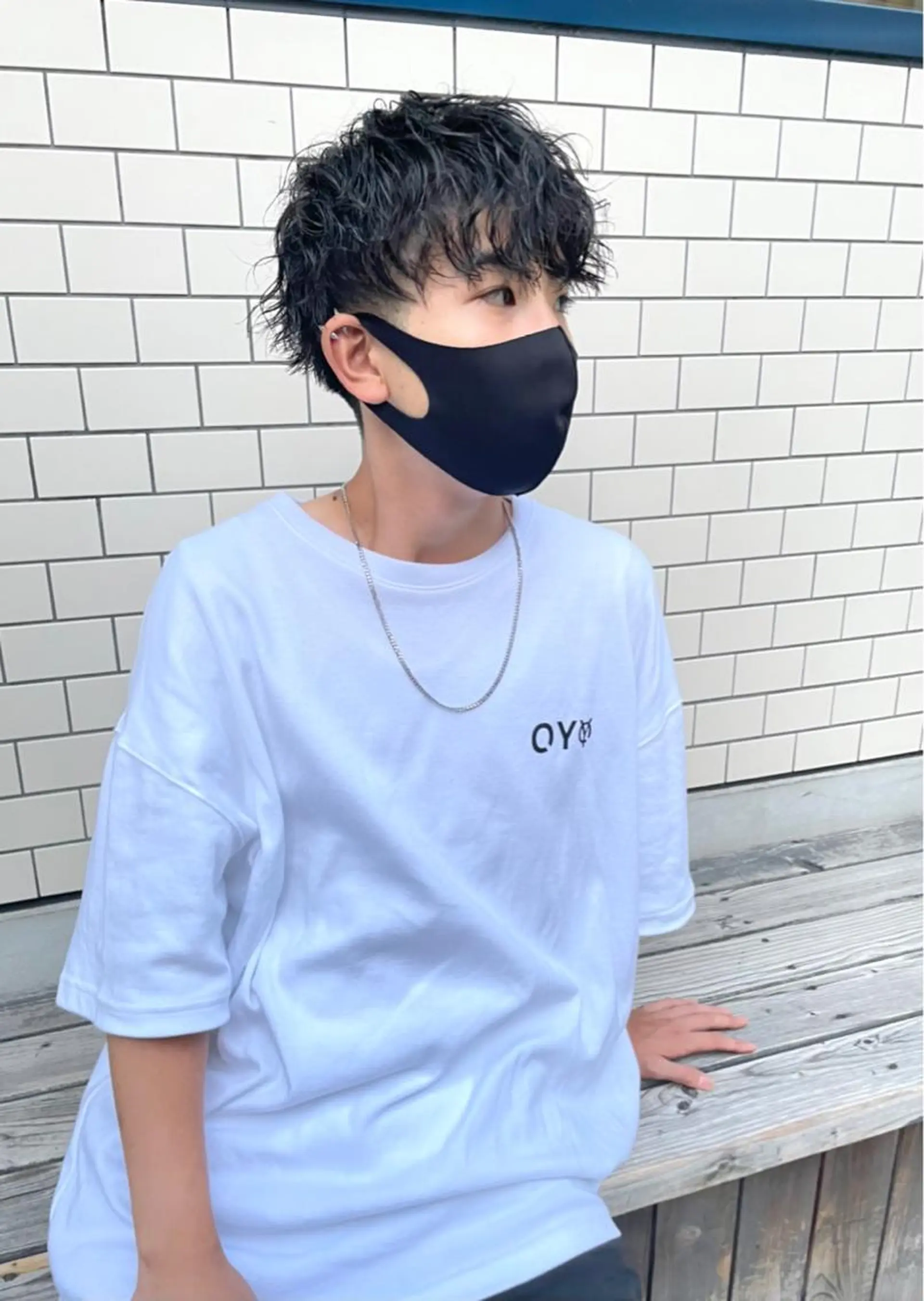 ミディアム 渋谷 ミモザワークス タニグチヨシユキのヘアスタイル