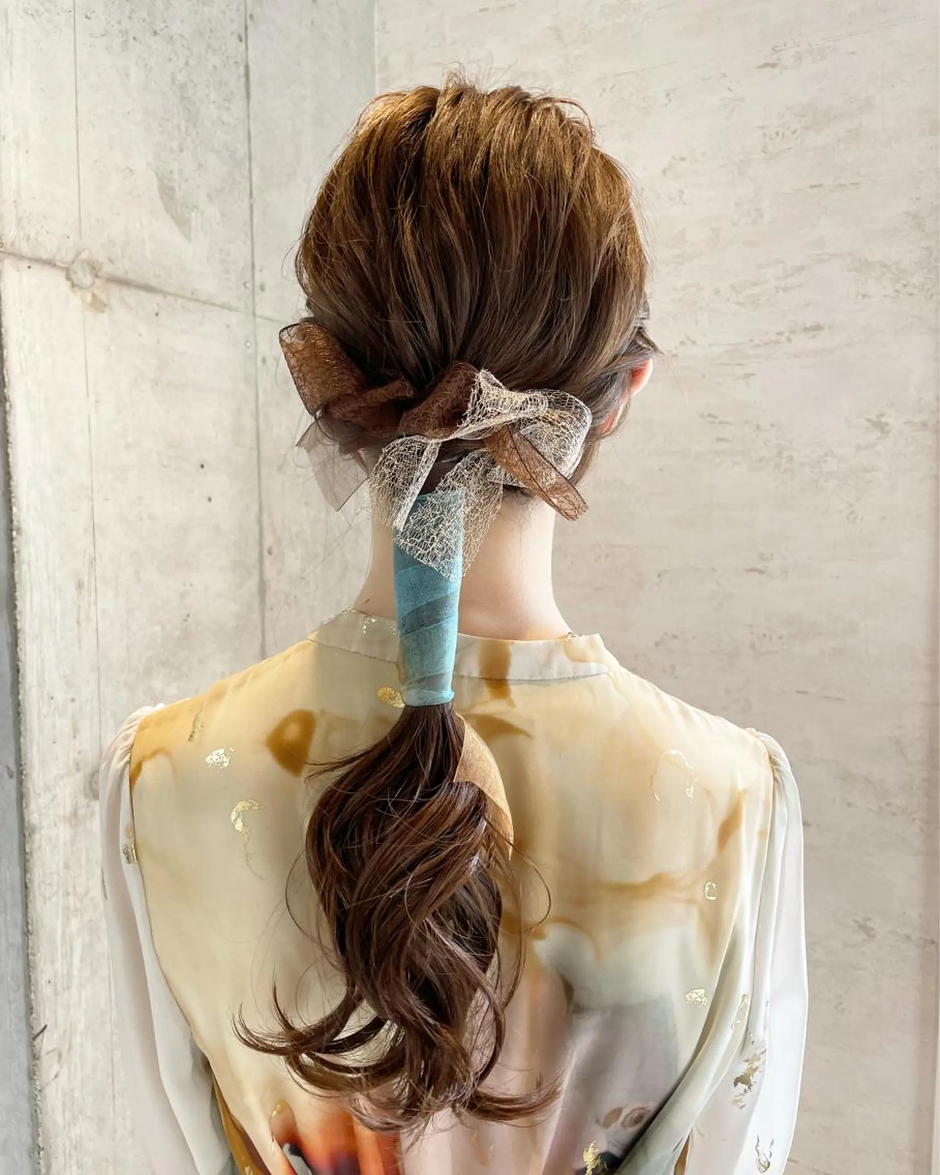 ヘアアレンジ ヘアセット 女性に人気♪ はやしほのかのヘアスタイル