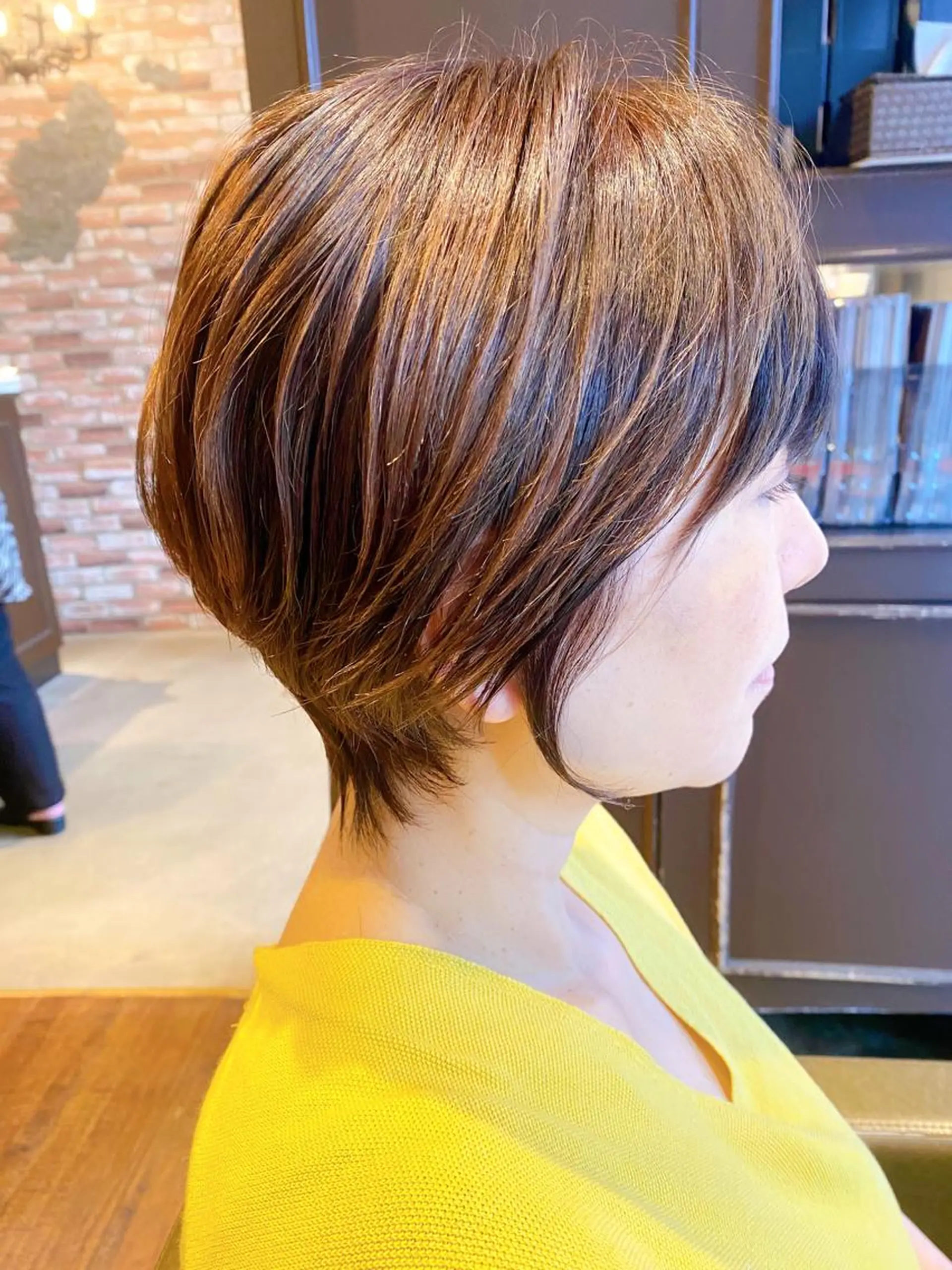 ショート カット ヘアカラー FELIZA所属・似合わせの達人🔥 石川就平のヘアスタイル
