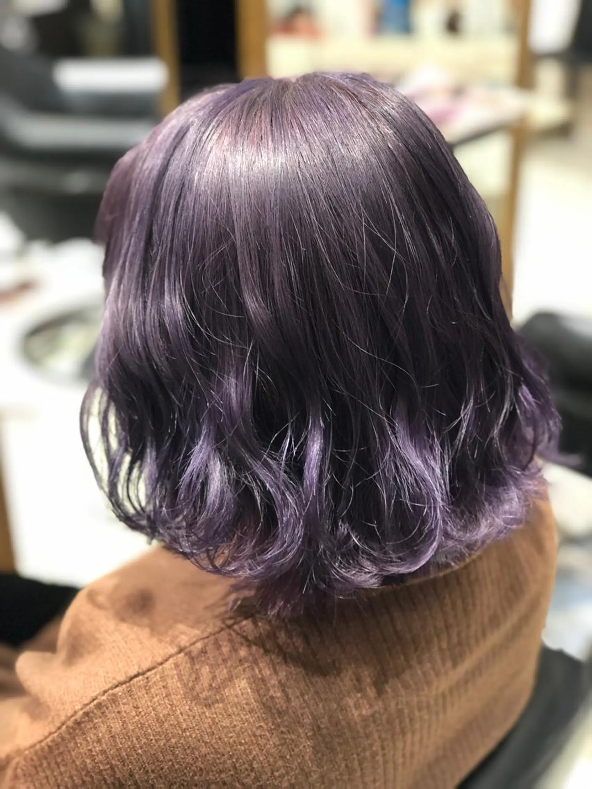 ミディアム カラー FENICE onthe beach所属・永井大樹✨ 透明感カラー✨のヘアスタイル