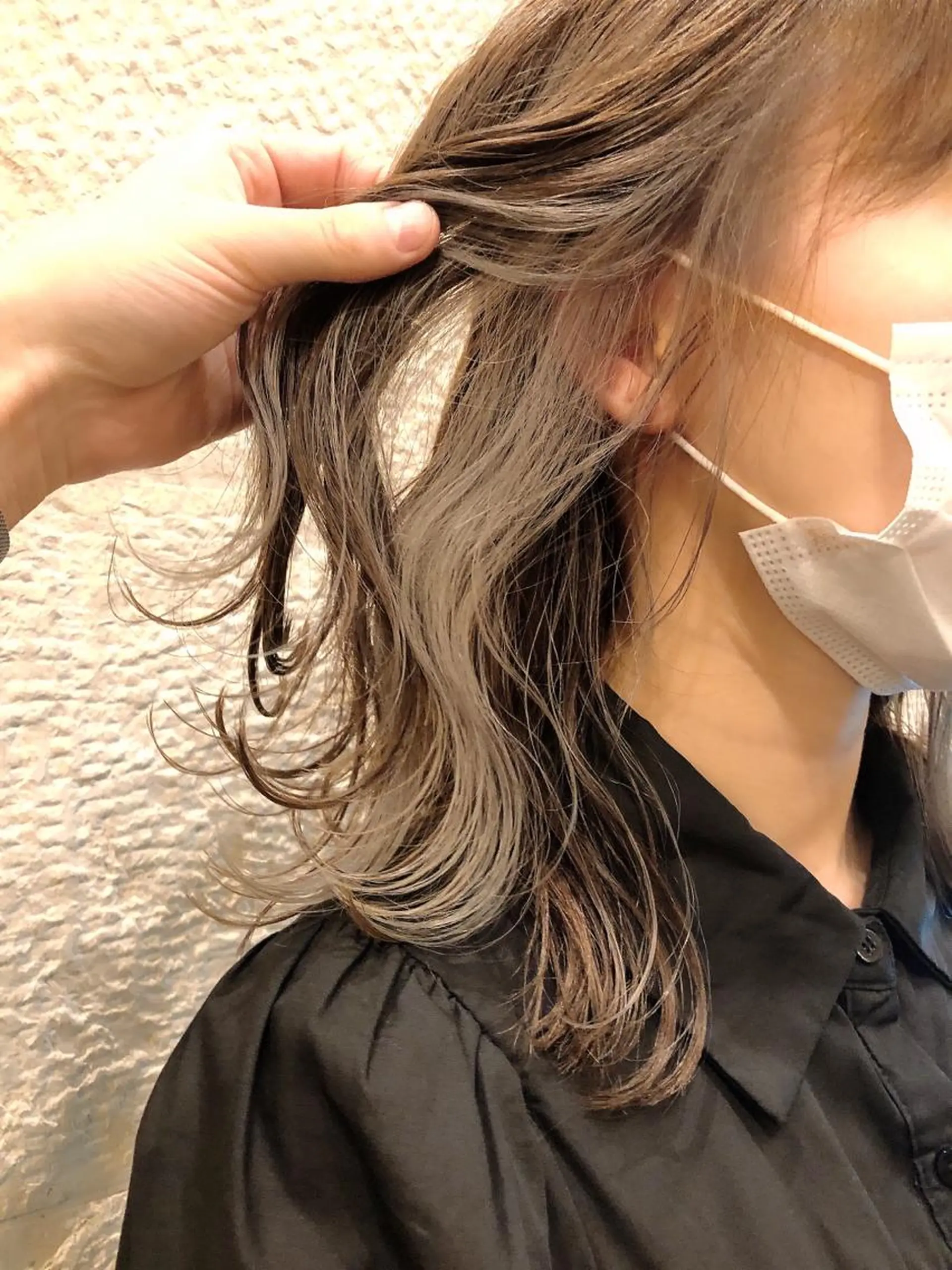 ミディアム カラー 【髪質改善カラー】 うるはのヘアスタイル
