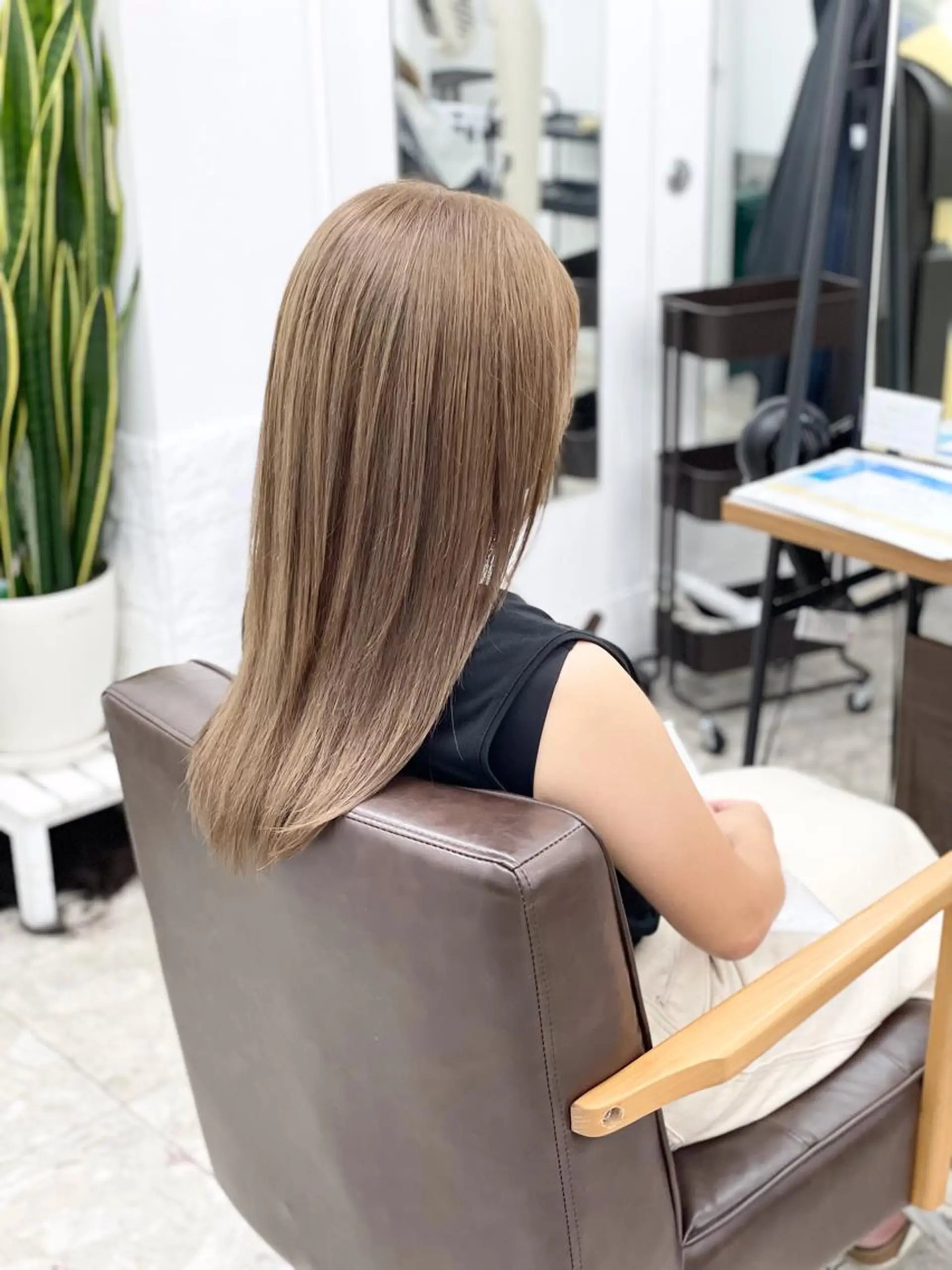 カラー 髪質改善 カラー特化サロン プロデュース相武台前のヘアスタイル