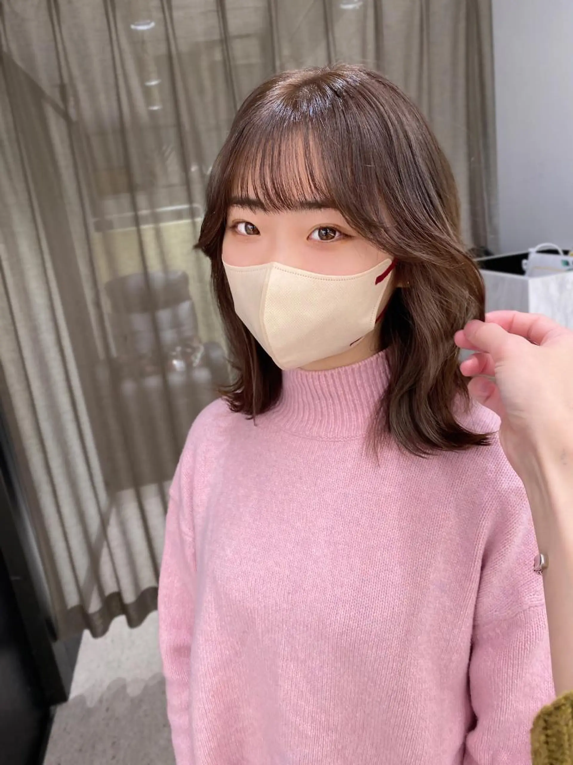 ロング カット トリートメント 京都レイヤーカット/ 縮毛矯正/羽柴りくのマツエク・マツパデザイン