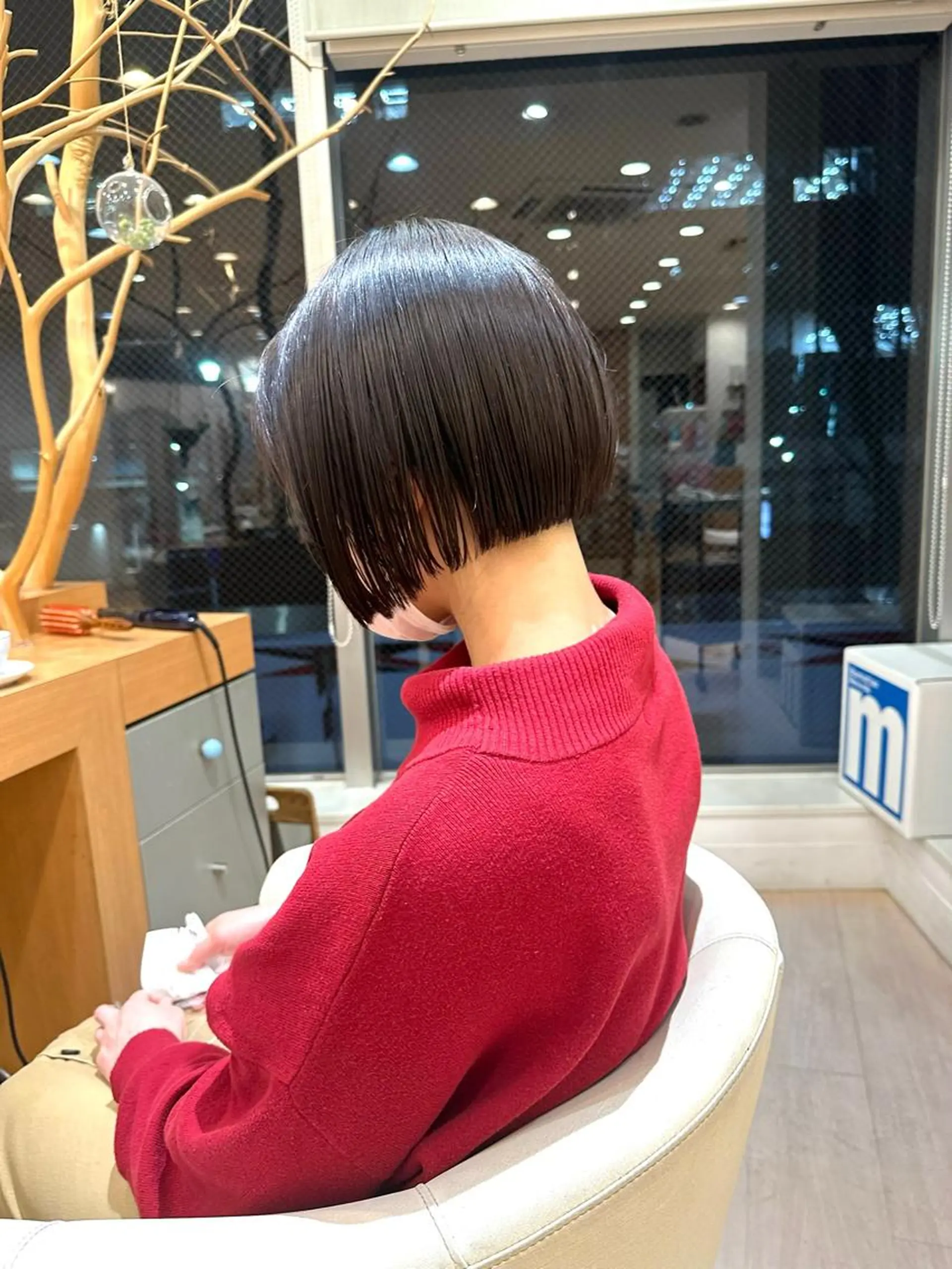ショート カット 縮毛矯正 Gardenhair 小笠原篤矢ショートのヘアスタイル
