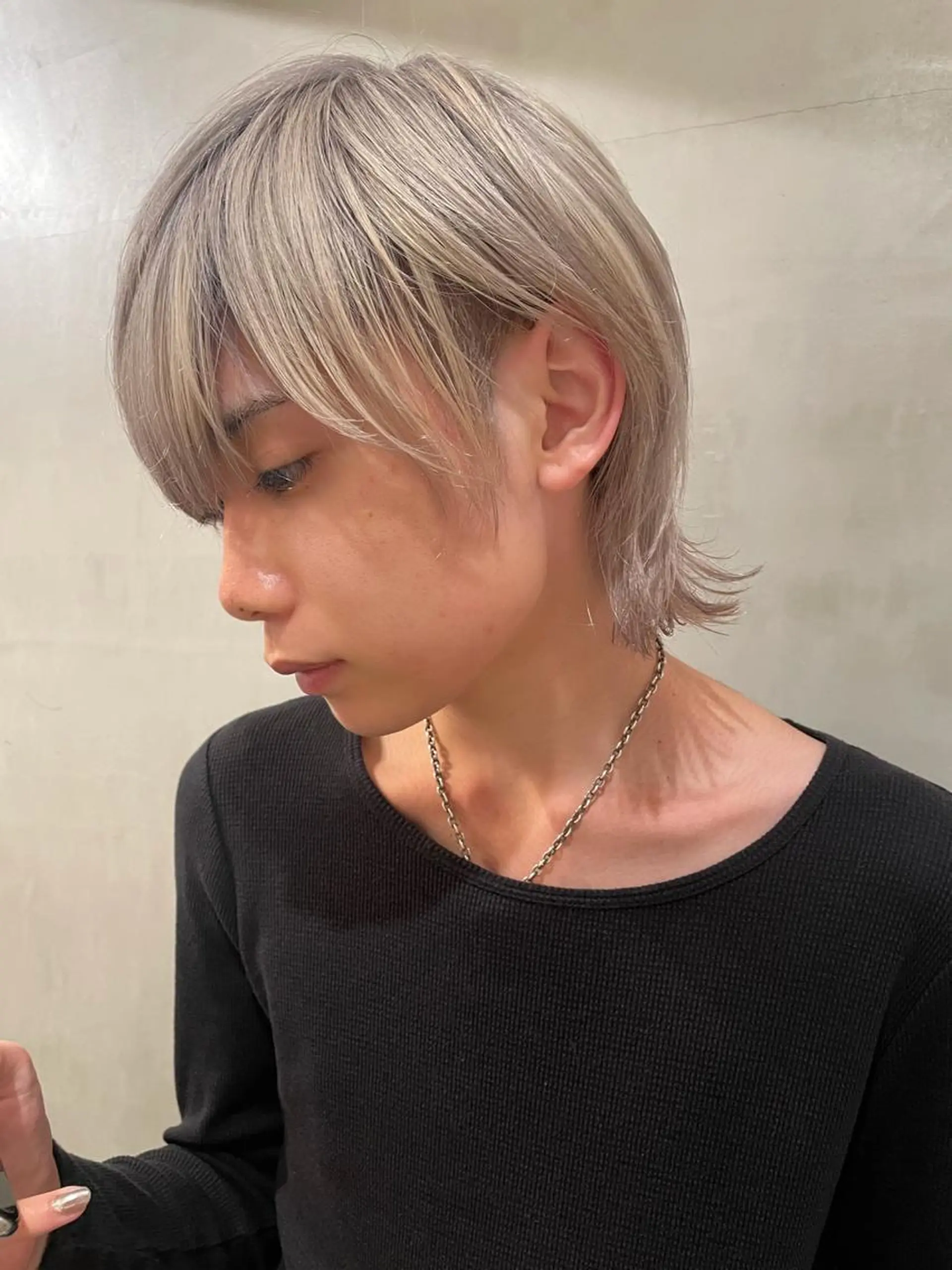 ショート カラー メンズ ヘアカラー トリートメント 優 作のヘアスタイル