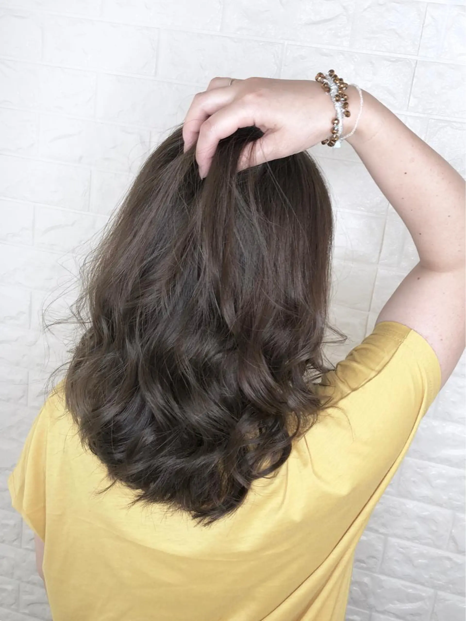 ミディアム 縮毛矯正/髪質改善 主税巧一のヘアスタイル