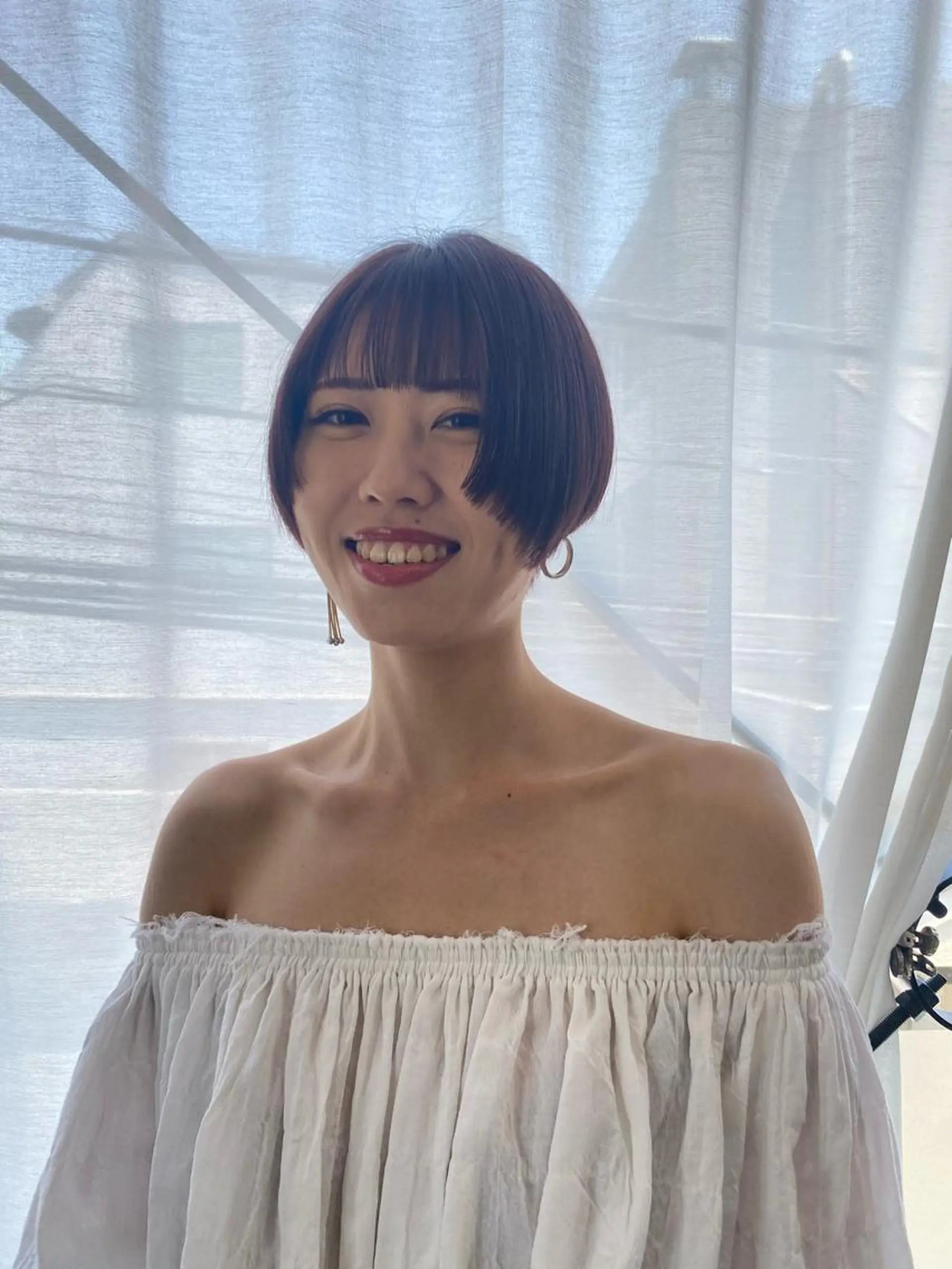 ショート カット les baladins du miroir所属・🍃YURI 🍃のヘアスタイル