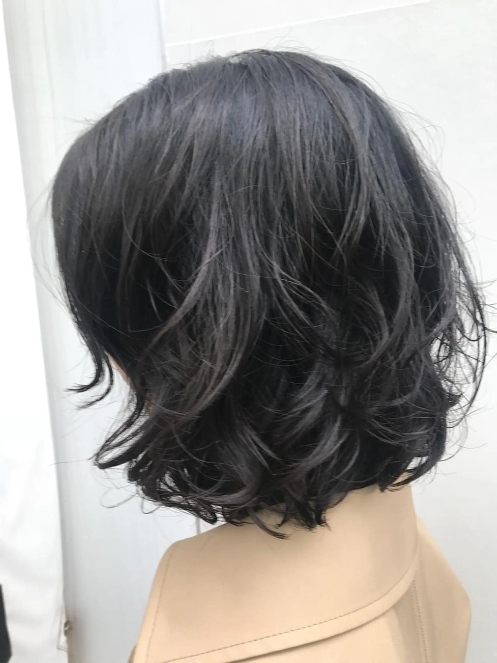 ミディアム パーマ カット パーマ 寺山 佳貴のヘアスタイル
