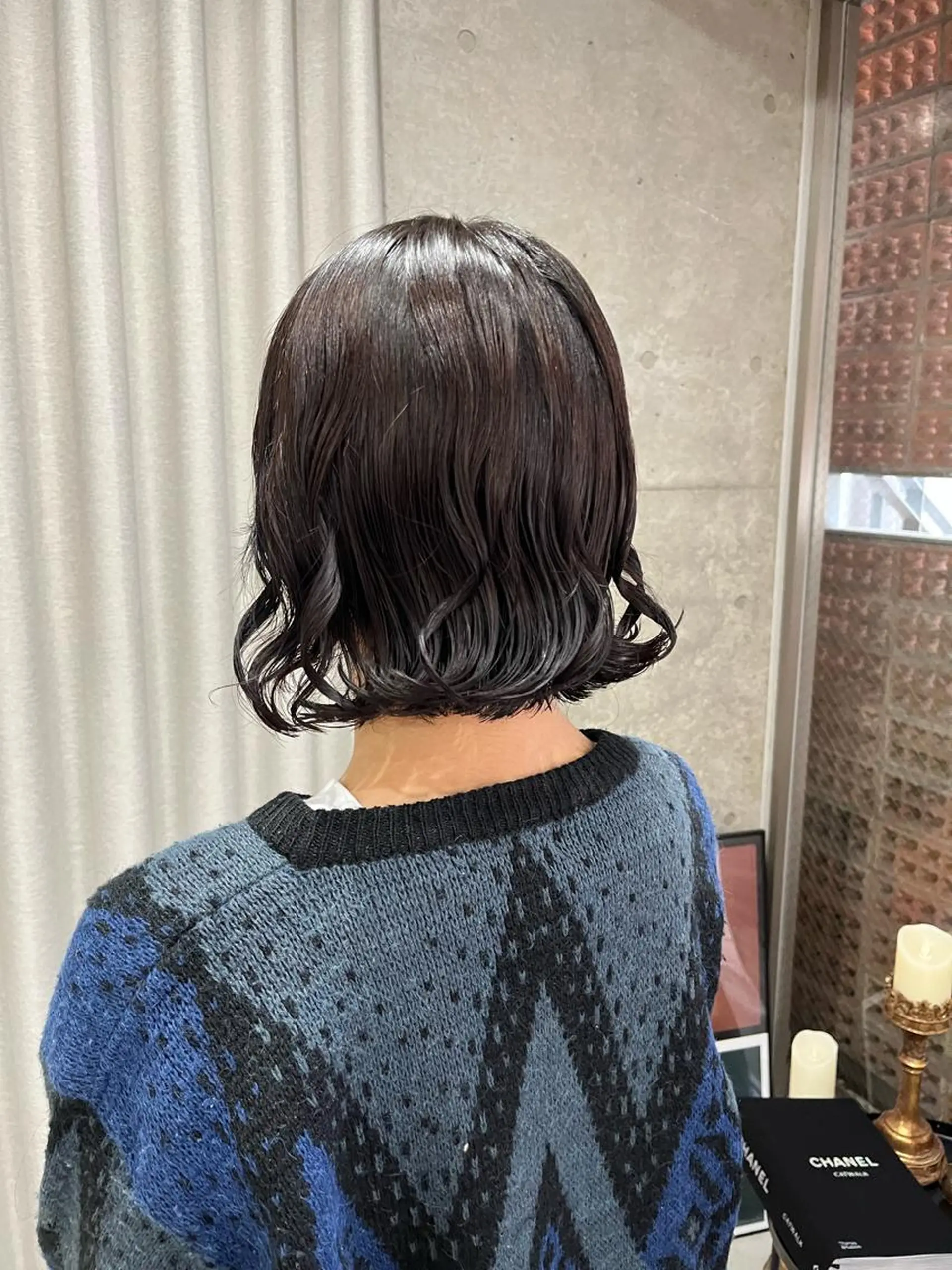 ショート パーマ カット パーマ ロングパーマ木村 ボブパーマのヘアスタイル