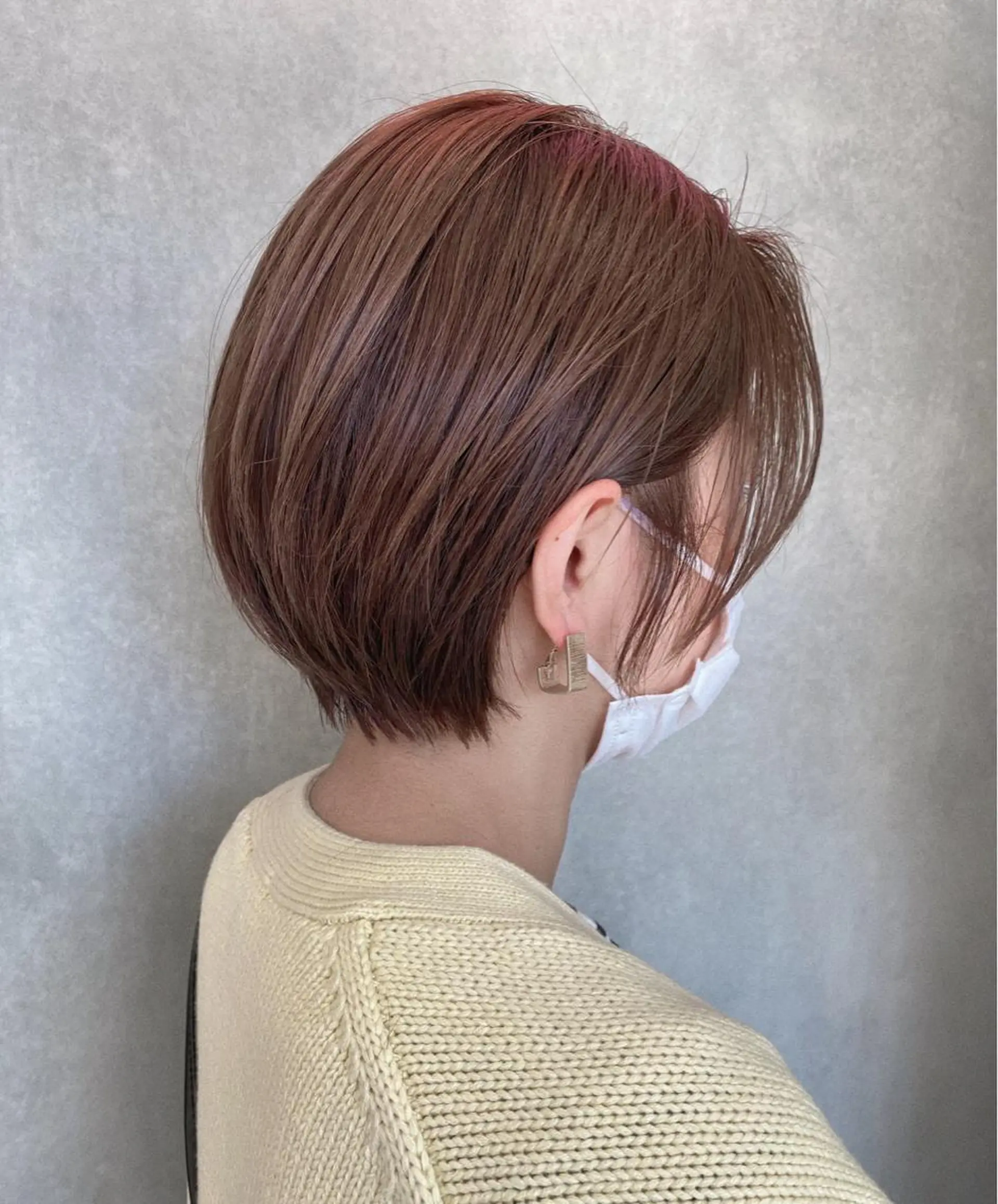 ショート カラー 🕶️佐藤 海李🐏のヘアスタイル