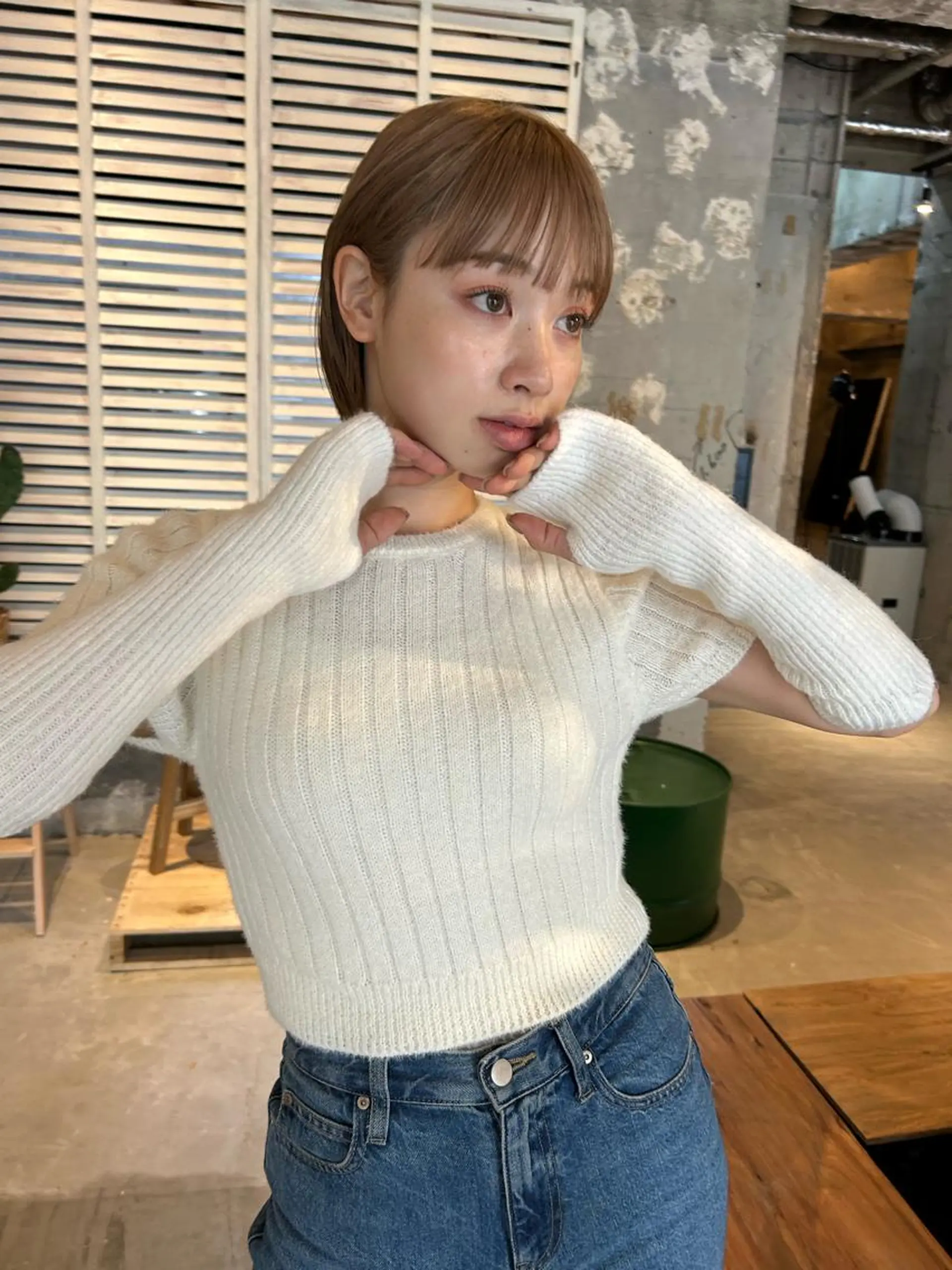 ショート カラー カット ヘアカラー トリートメント mood tatemachiのヘアスタイル