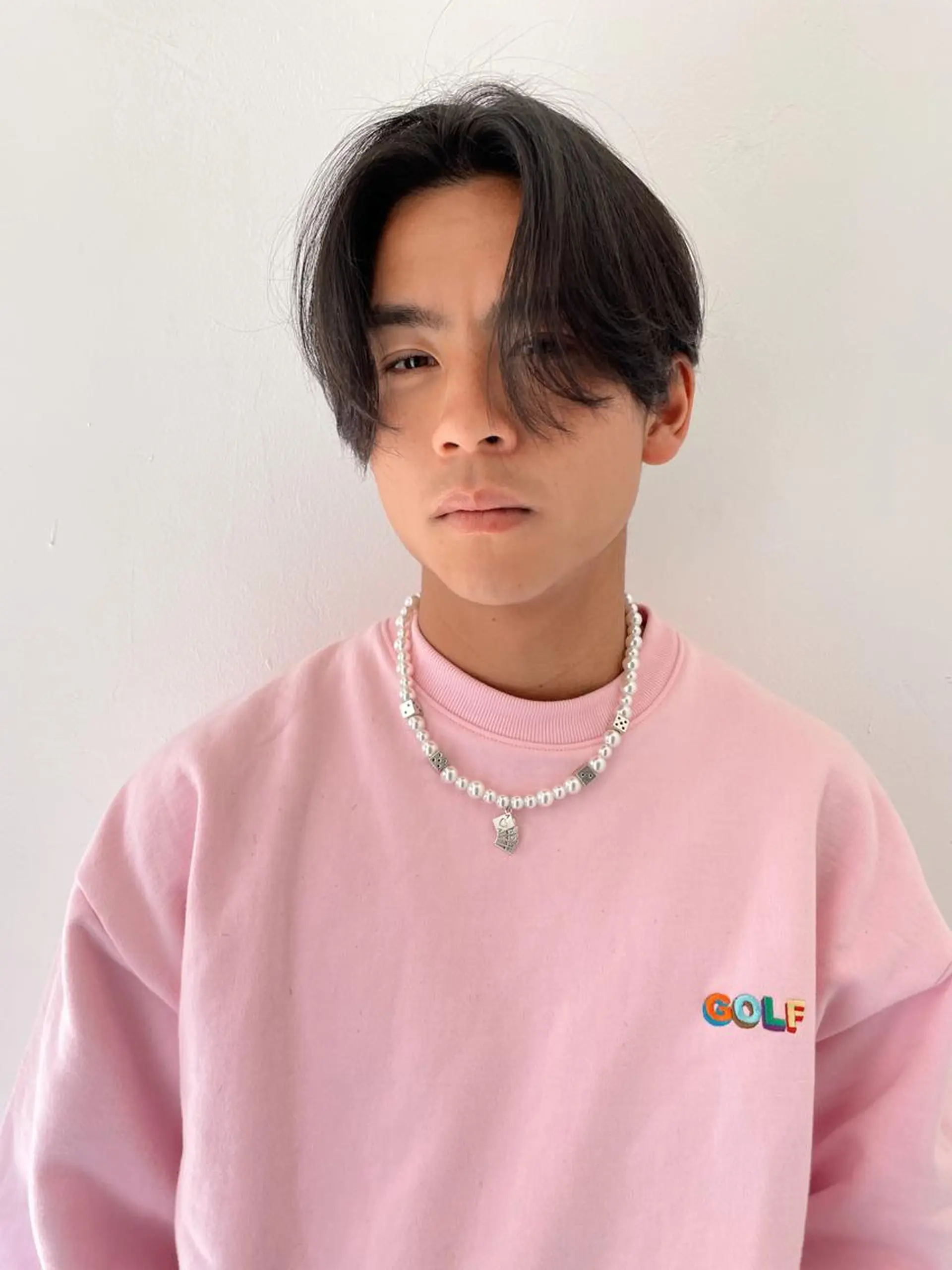 ショート メンズ センターパート ✨メンズカット ニュアンスパーマ鷲野のヘアスタイル