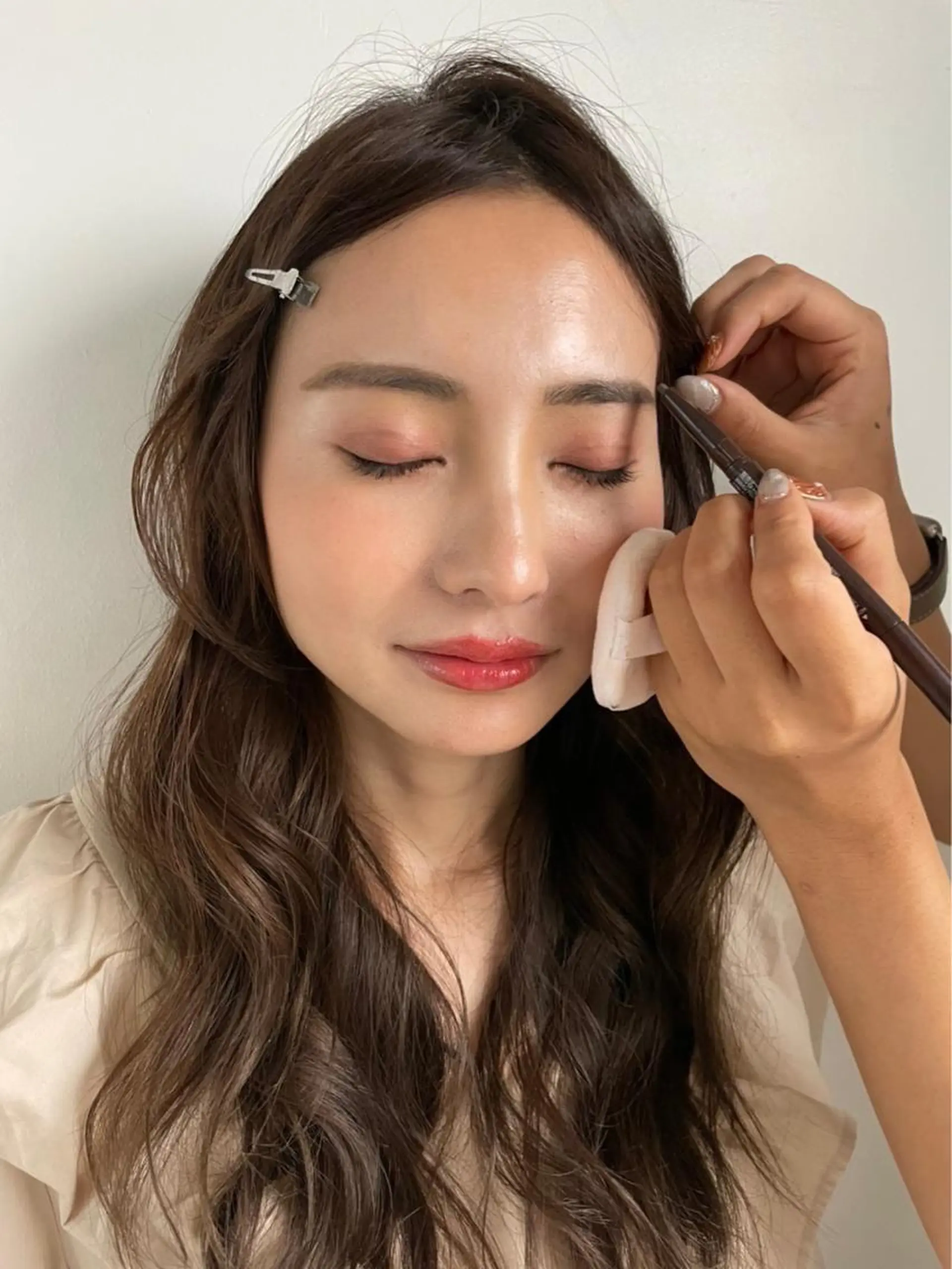マツエク・マツパ アイブロウ ワックス脱毛 眉カット 💚ミヤマ アンナ☘️のヘアスタイル