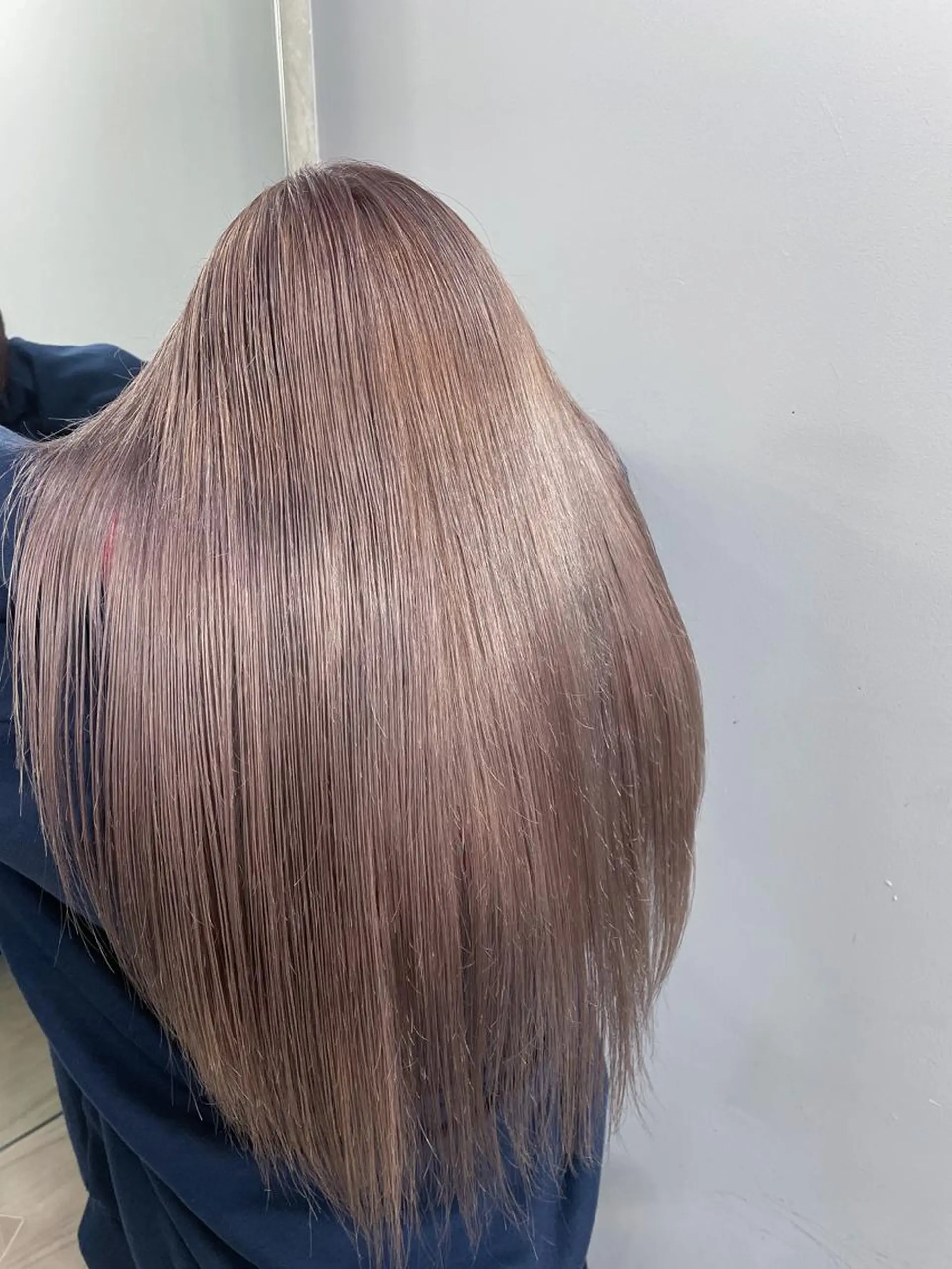 ロング カラー 朝が楽になる🔴 縮毛矯正🍎カイトのヘアスタイル