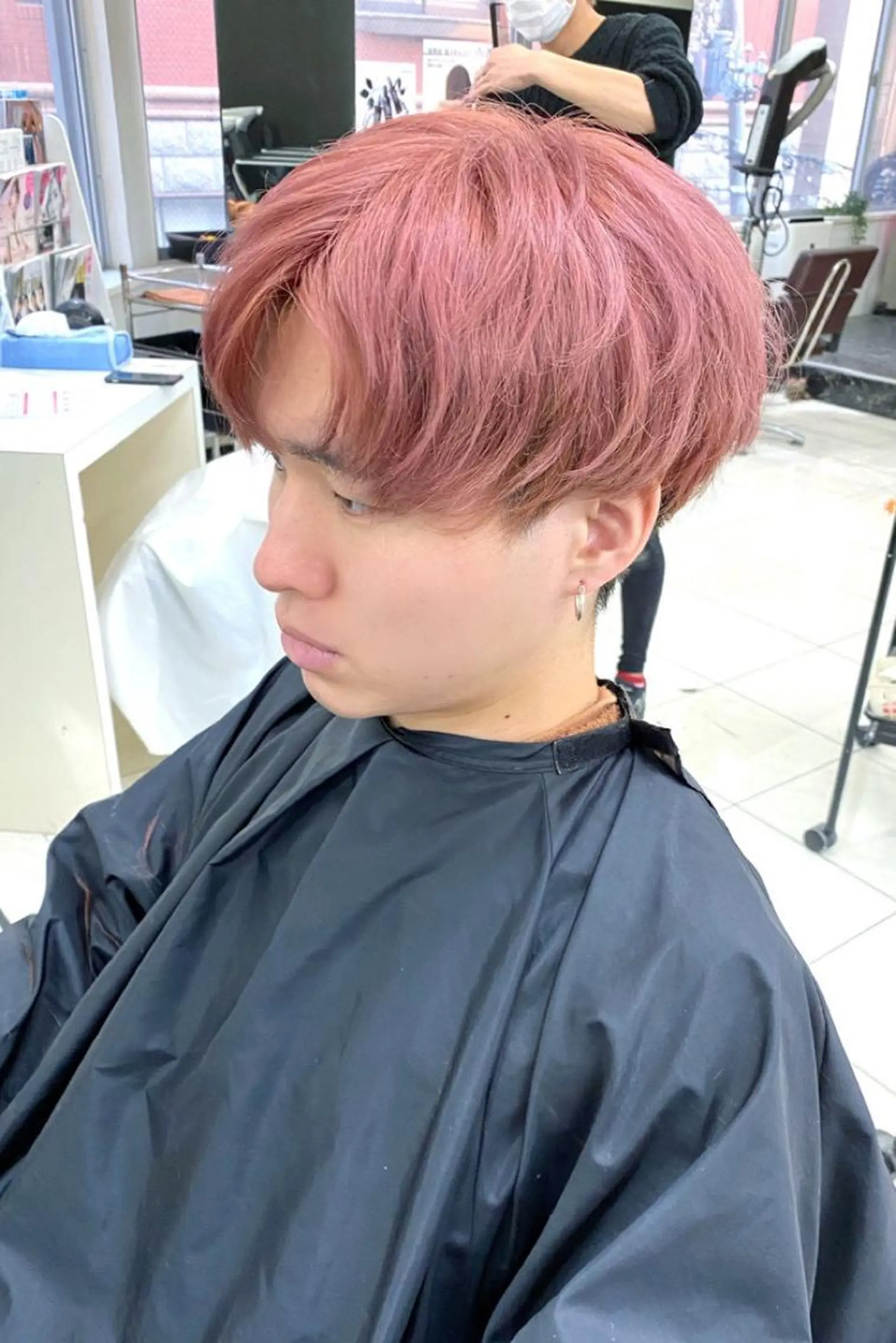 ショート カラー メンズ メンズ専門 スタイリスト前田雄輝のヘアスタイル