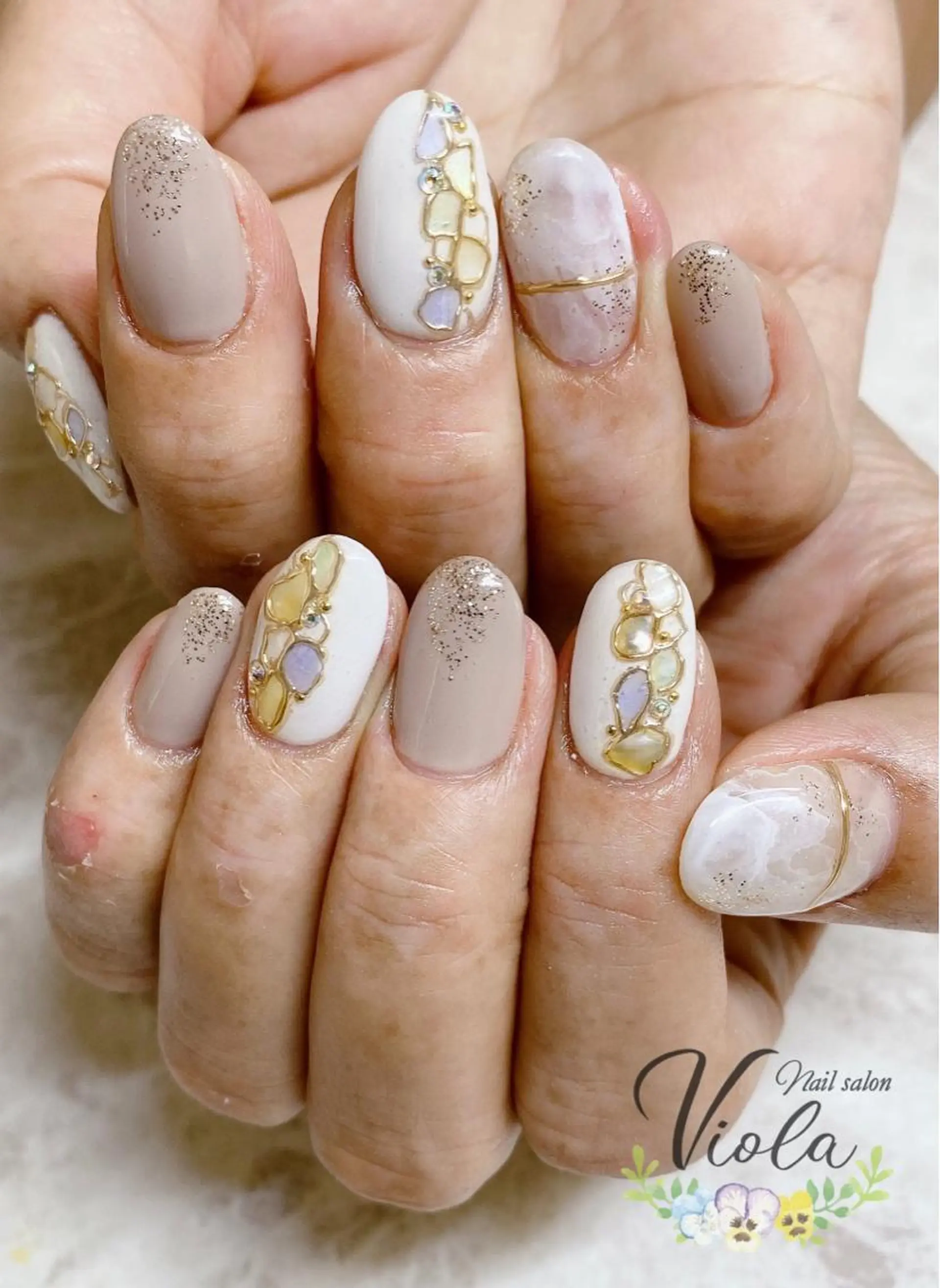 ネイル ハンドネイル Nailsalon Viola所属・ネイルサロン Violaのネイルデザイン
