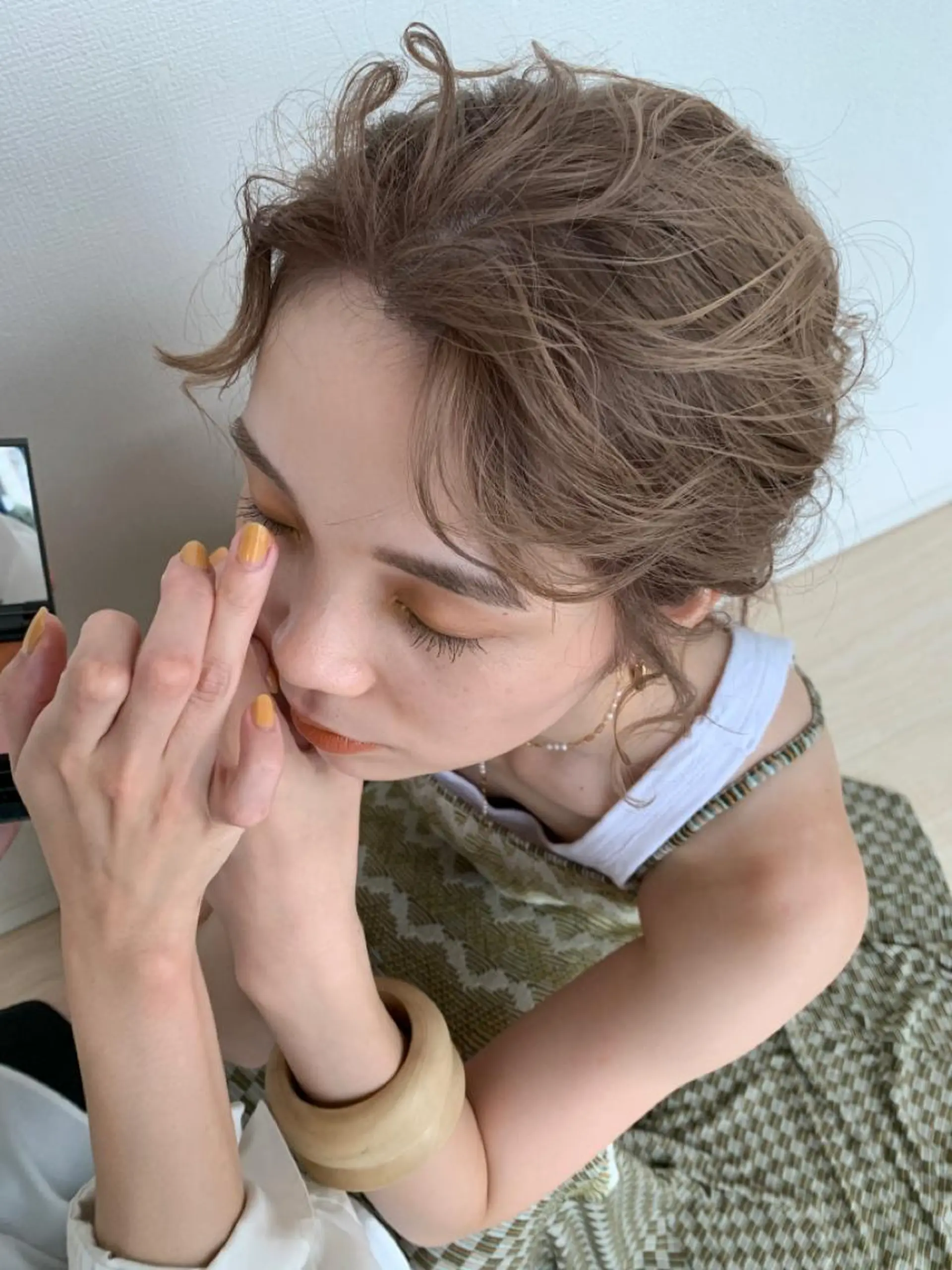 ミディアム カット ヘアカラー トリートメント botan🪽 ARISAのヘアスタイル