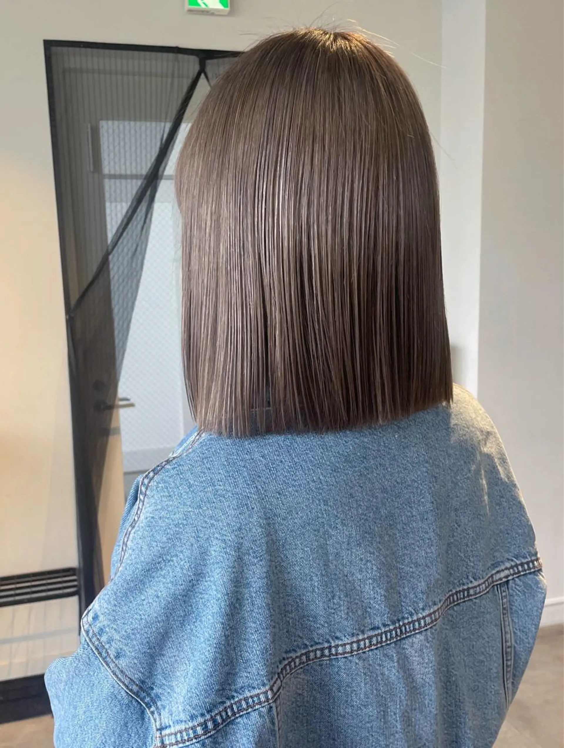 ミディアム カット ヘアカラー トリートメント レイヤー/髪質改善カ ラ-🤍津田奈々美‎のヘアスタイル