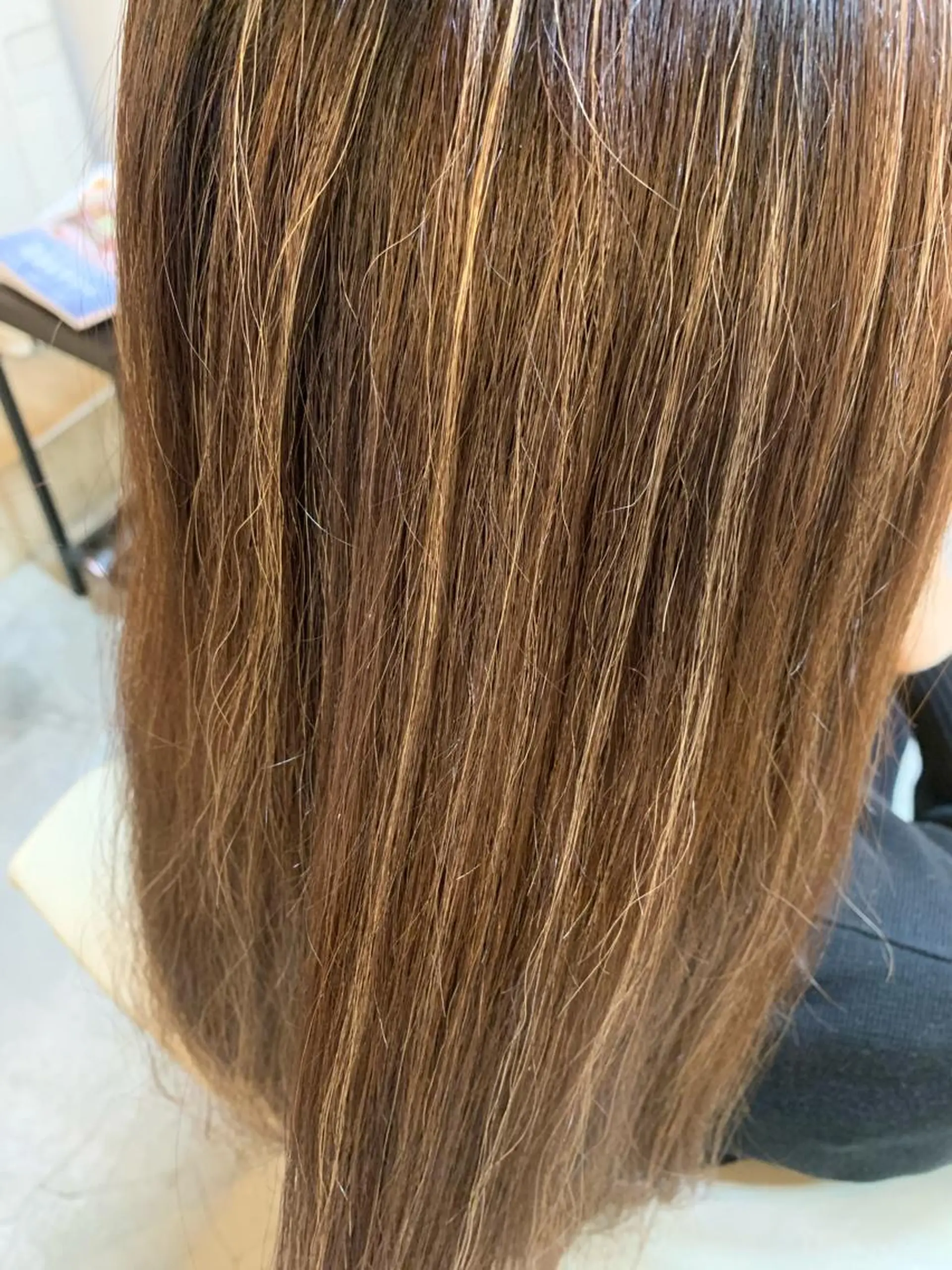 ロング カラー 長瀬 遥姫のヘアスタイル