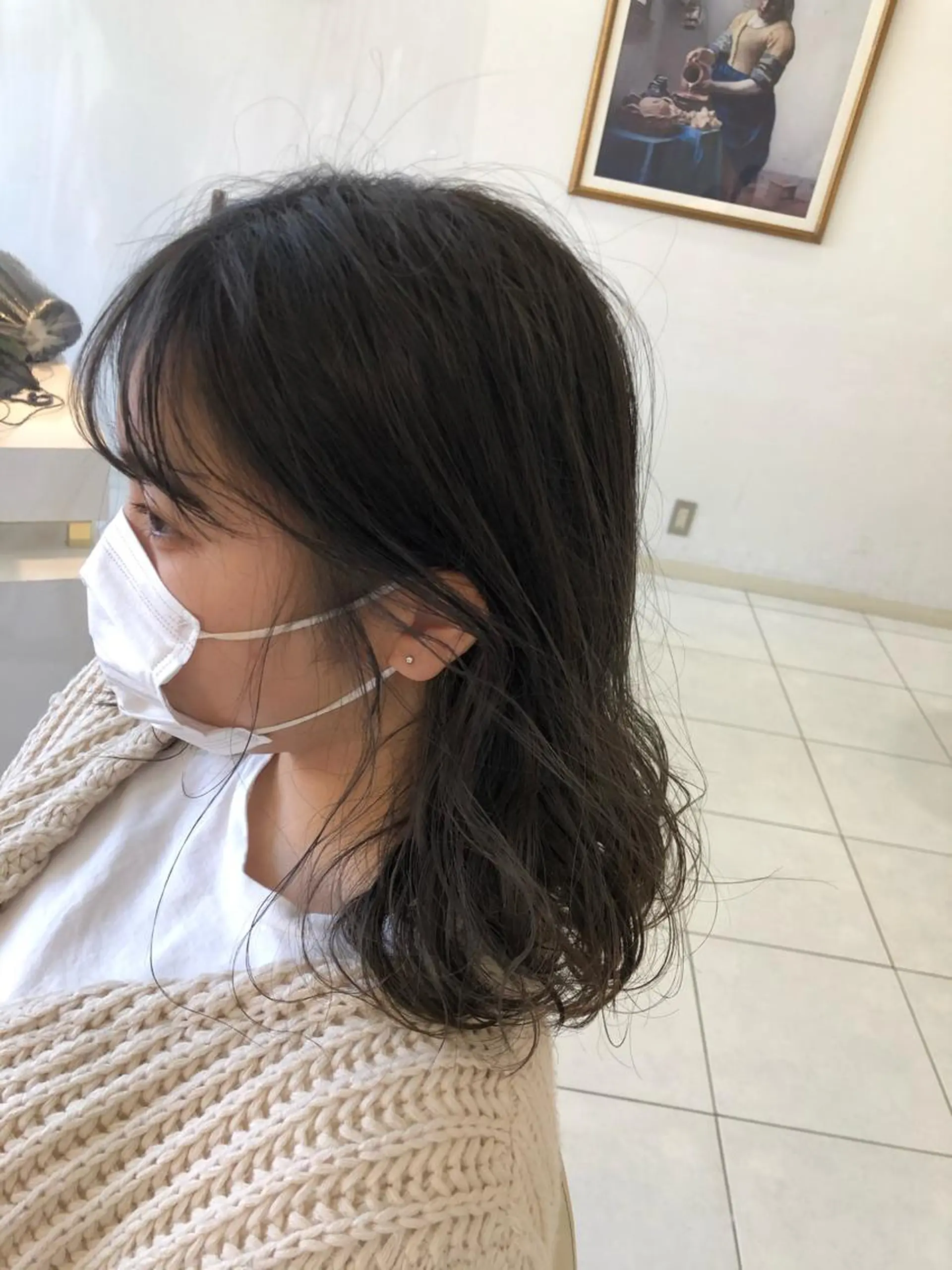 ミディアム La fith hair rond 立川店所属・kyosuke. 艶カラー/ブリーチのヘアスタイル