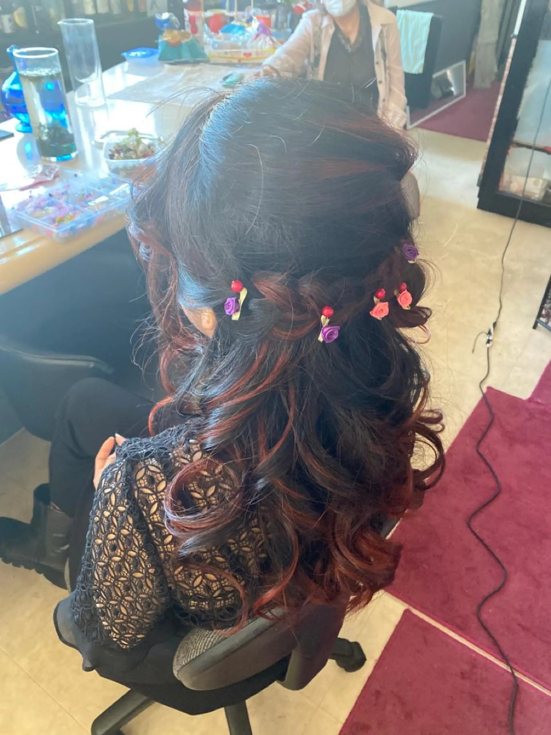 ロング 銀河 ティンガーラのヘアスタイル