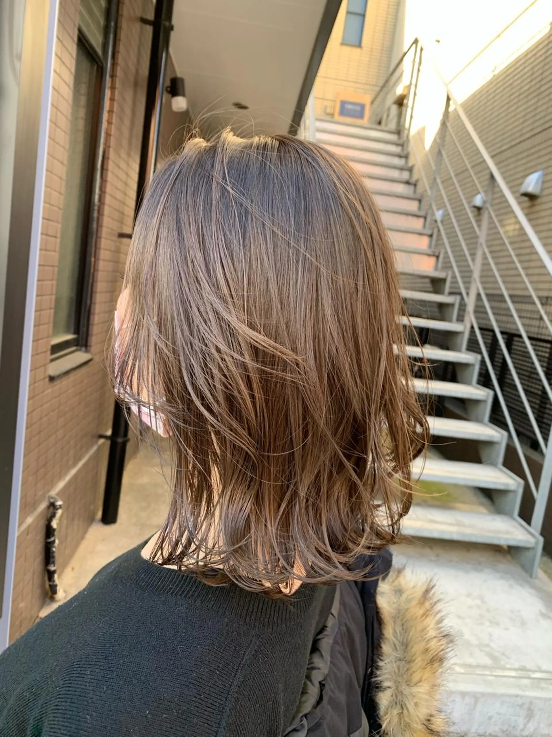 セミロング カラー ベージュカラー DUMBO所属・【完全マンツー 恵比寿】佐藤 翔のヘアスタイル