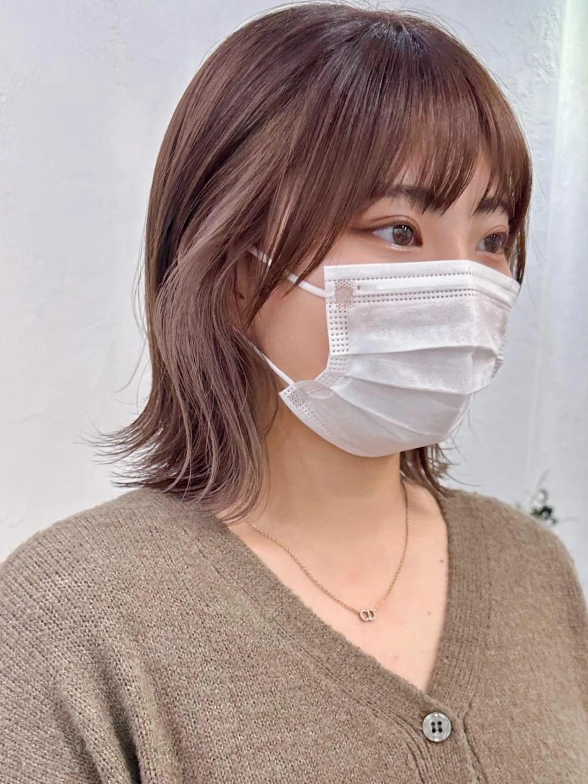 ミディアム カラー ブリーチダブルカラー 【koide】のヘアスタイル