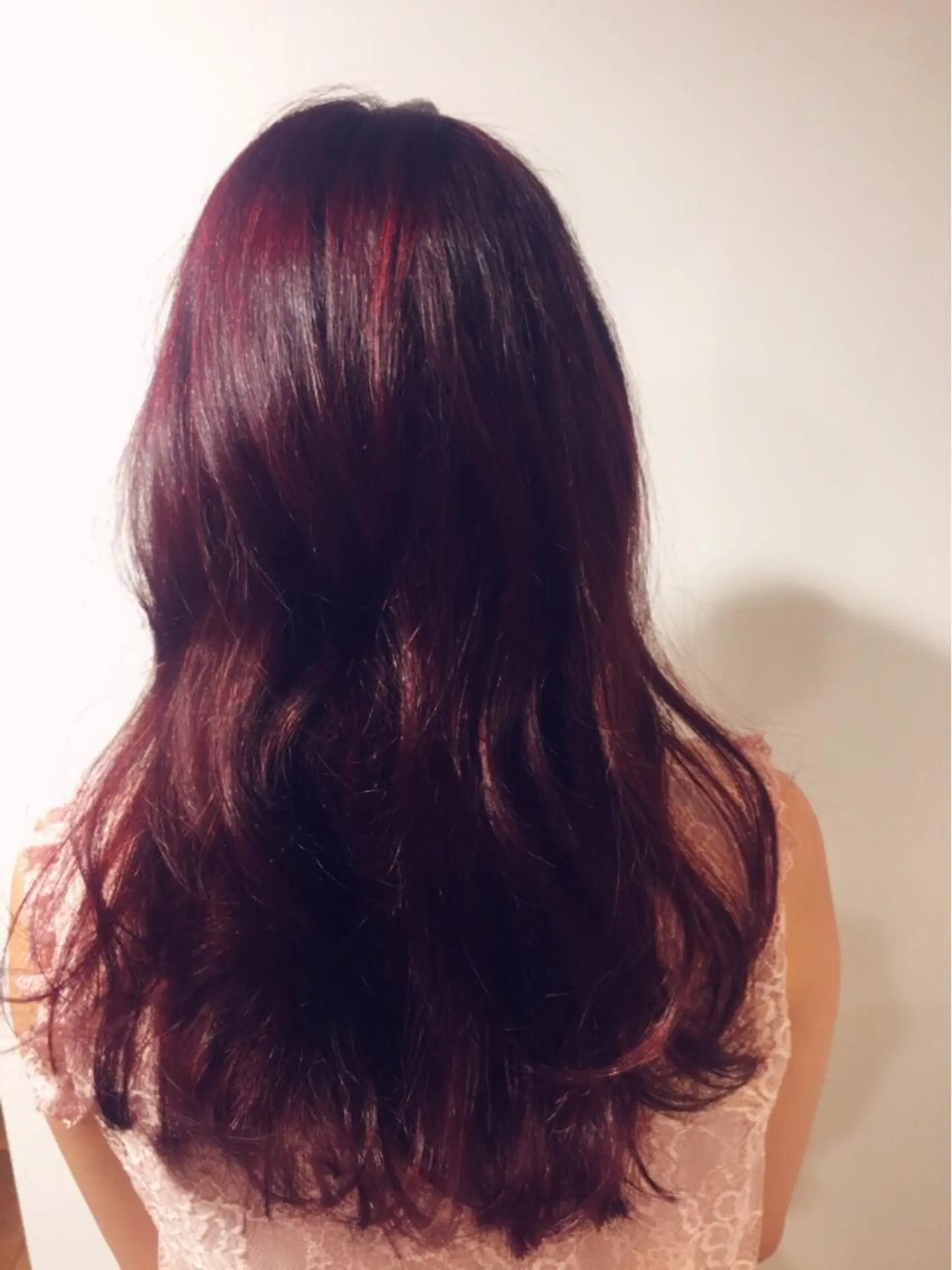 セミロング カラー ヘアアレンジ イルミナカラー ピンクカラー ✨ハイクオリティ✨ 山本香也のヘアスタイル