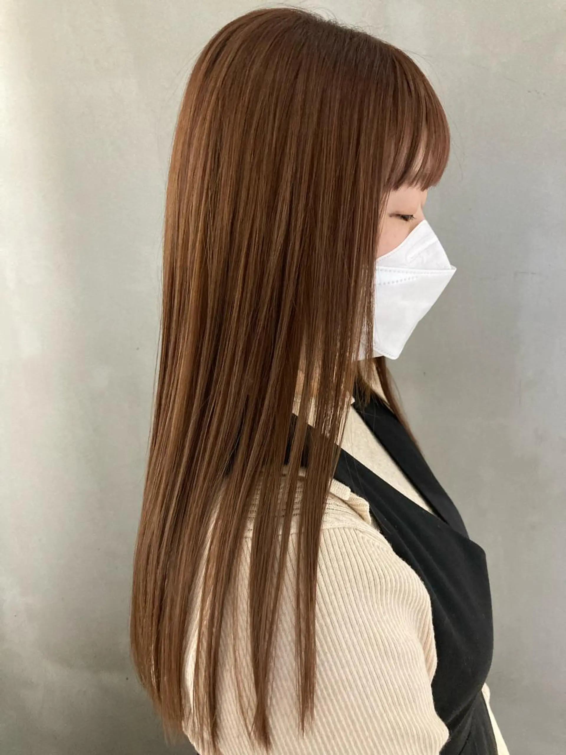 ロング 髪質改善 トリートメント カット トリートメント Larry所属・Larry🌼中下 美香のヘアスタイル