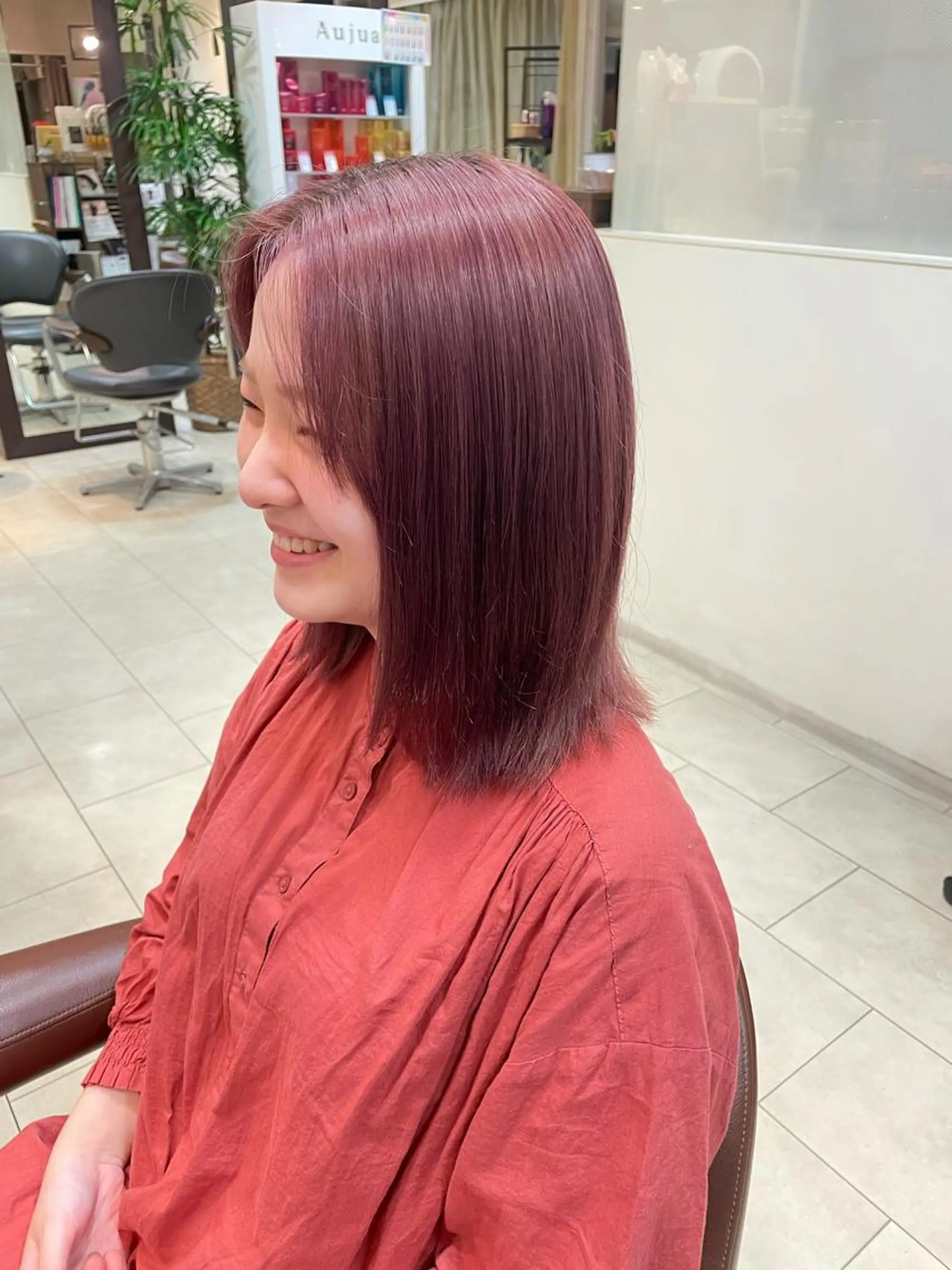 ミディアム 天王寺ハイトーン rinkaのヘアスタイル