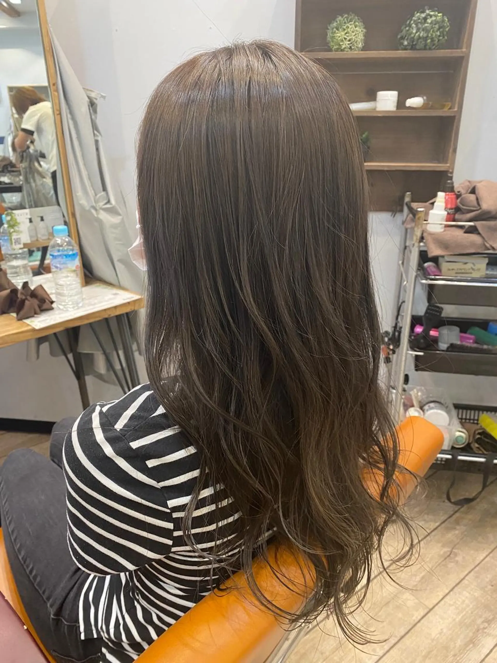 ロング カラー 菅 樹希弥のヘアスタイル
