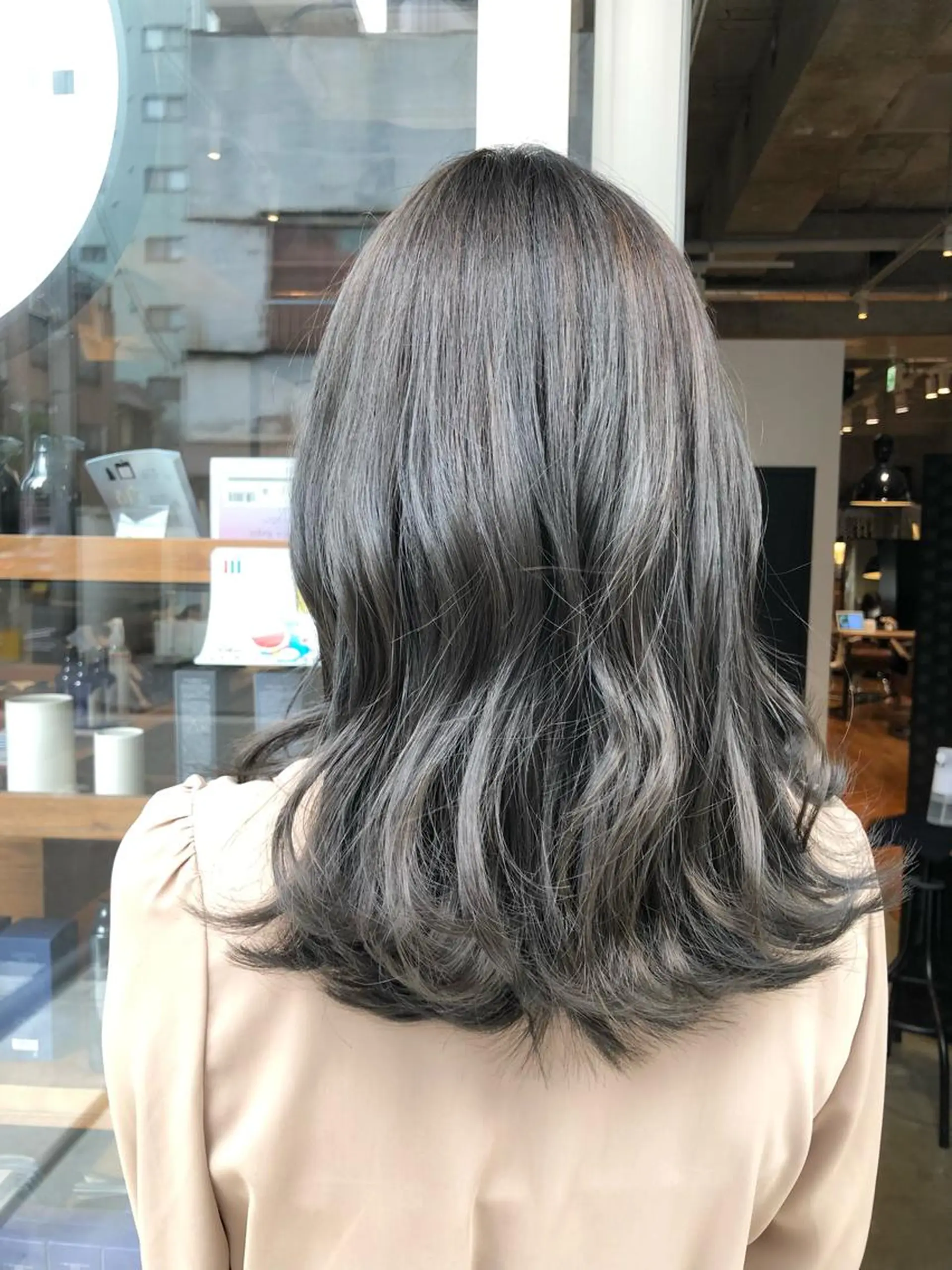 セミロング ヘアカラー トリートメント ✨上品可愛い 垢抜けカラー/後藤✨のヘアスタイル