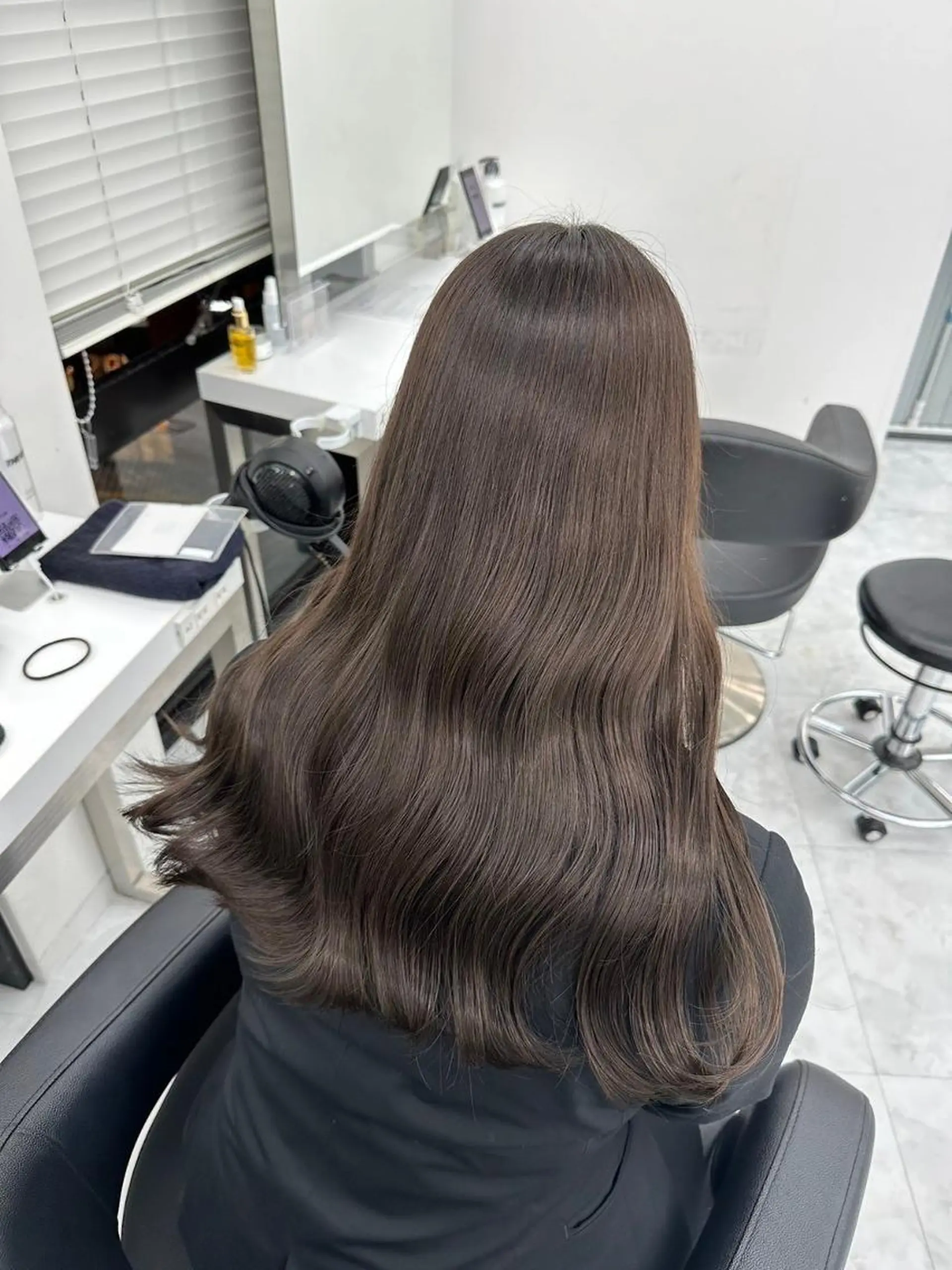 カラー ヘアカラー 透ける透明感カラー 🩶anju🪽ྀིのヘアスタイル