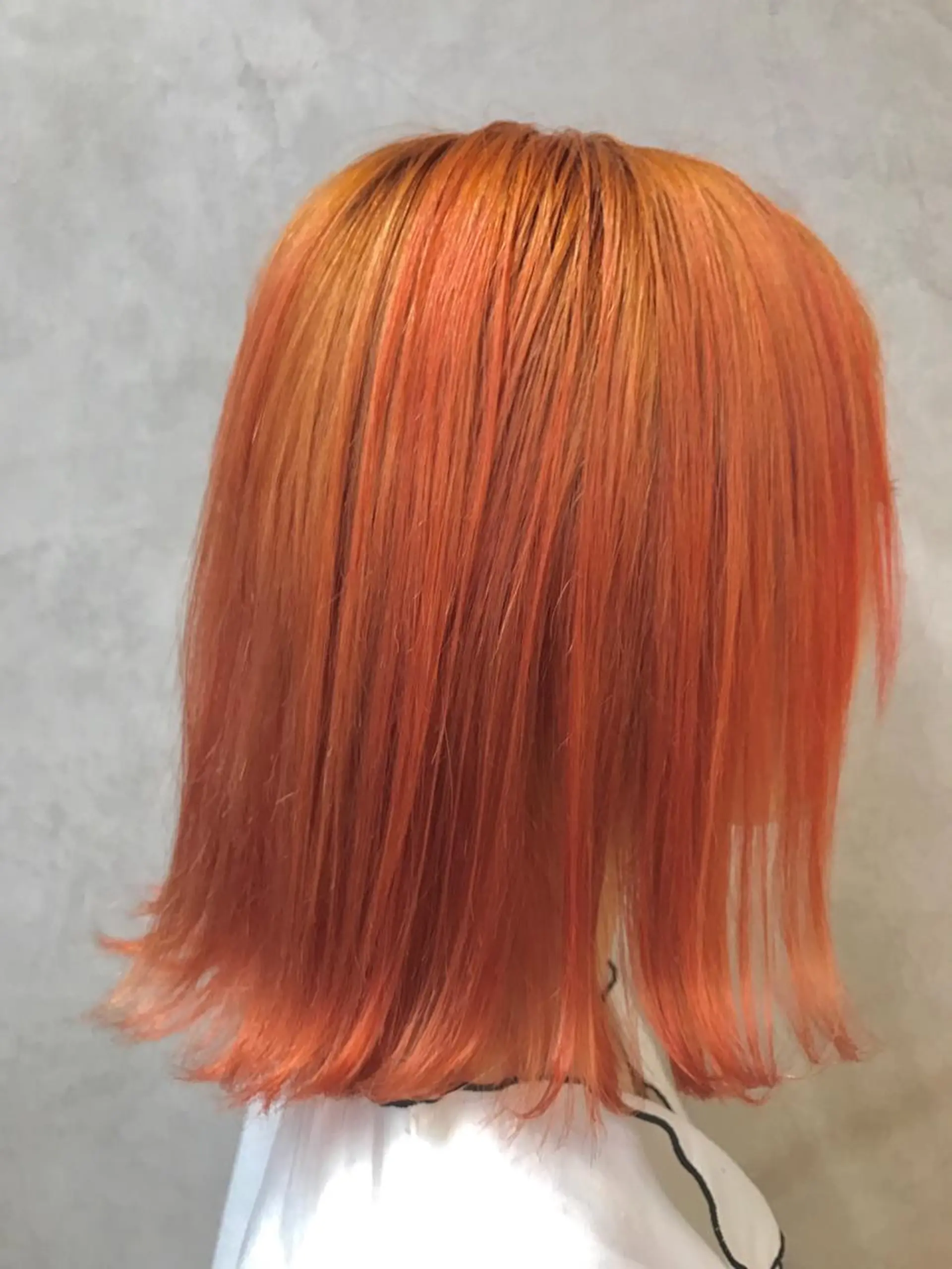 ミディアム カラー にった みずきのヘアスタイル