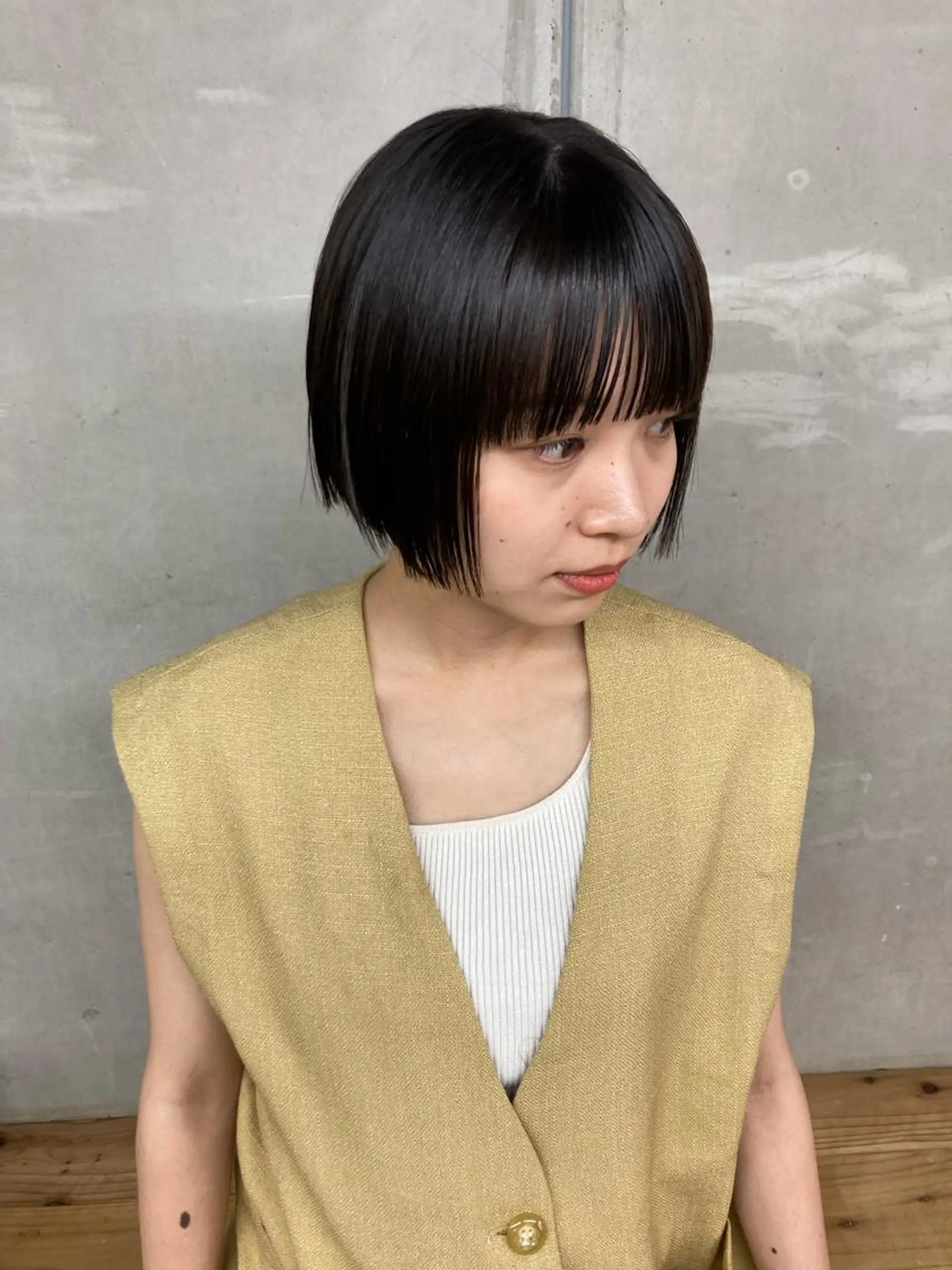 ショート カラー パーマ BRUNTJET所属・MAEDA MADOKAのヘアスタイル