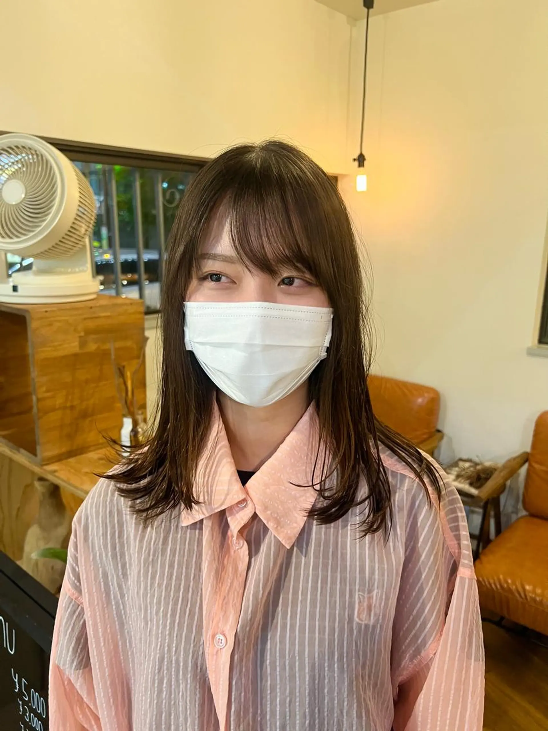 セミロング 美容室soi所属・石田 凱土のヘアスタイル