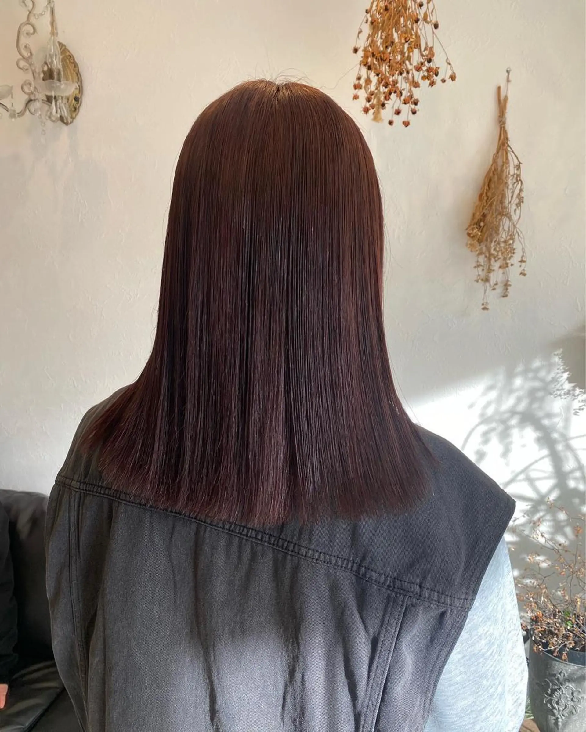 セミロング カット ヘアカラー トリートメント botan🦖*･ amiのヘアスタイル