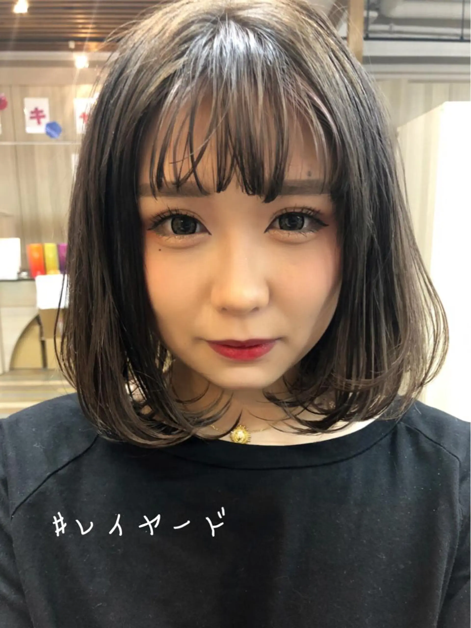 ショート レイヤーカット カット ヘアカラー トリートメント ヘアセット カットが得意 🫧ショートボブ🫧のヘアスタイル