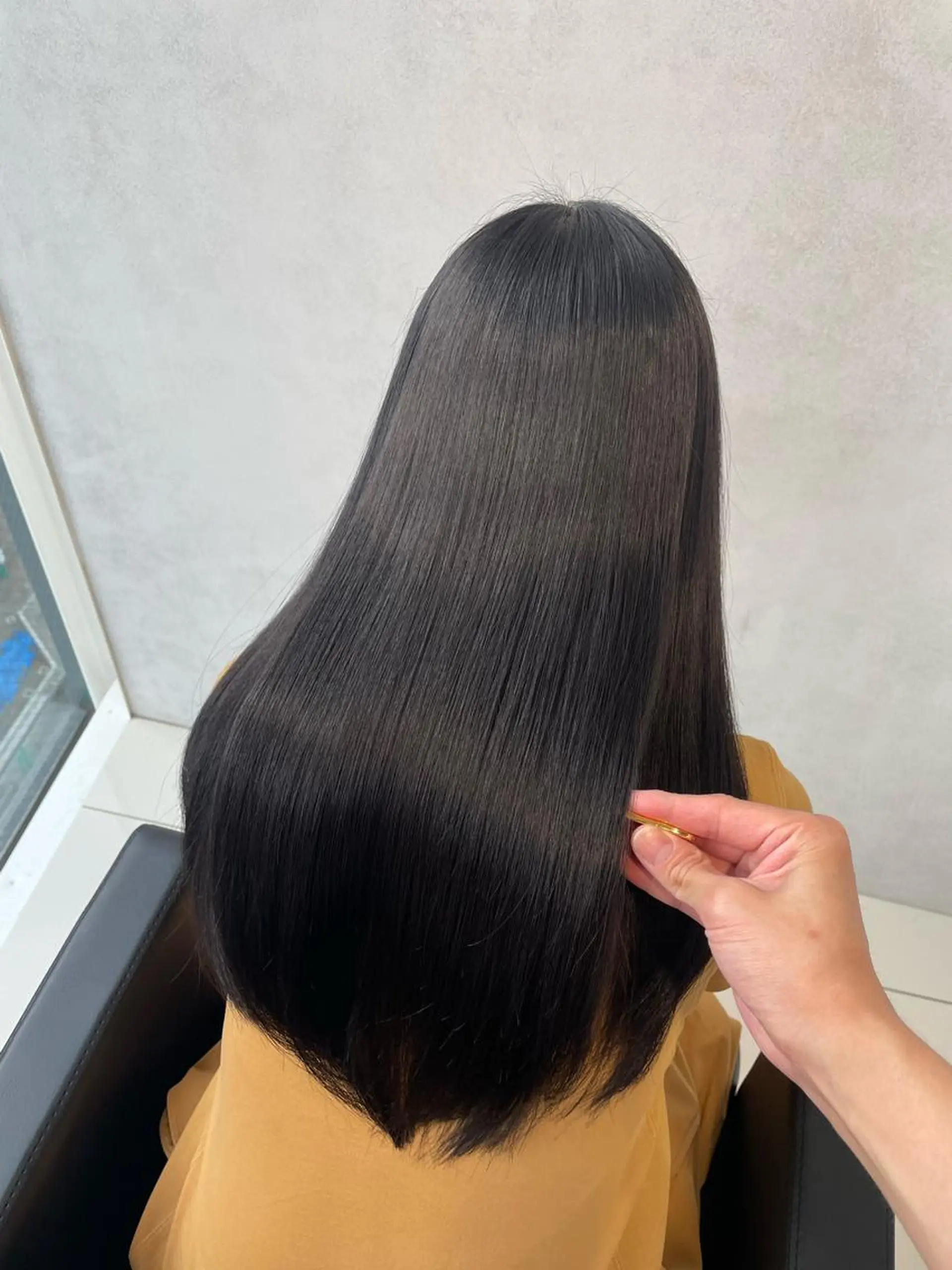 ロング カット 縮毛矯正 トリートメント ヘッドスパ ✨髪質改善✨美髪 矯正🫧小泉のヘアスタイル