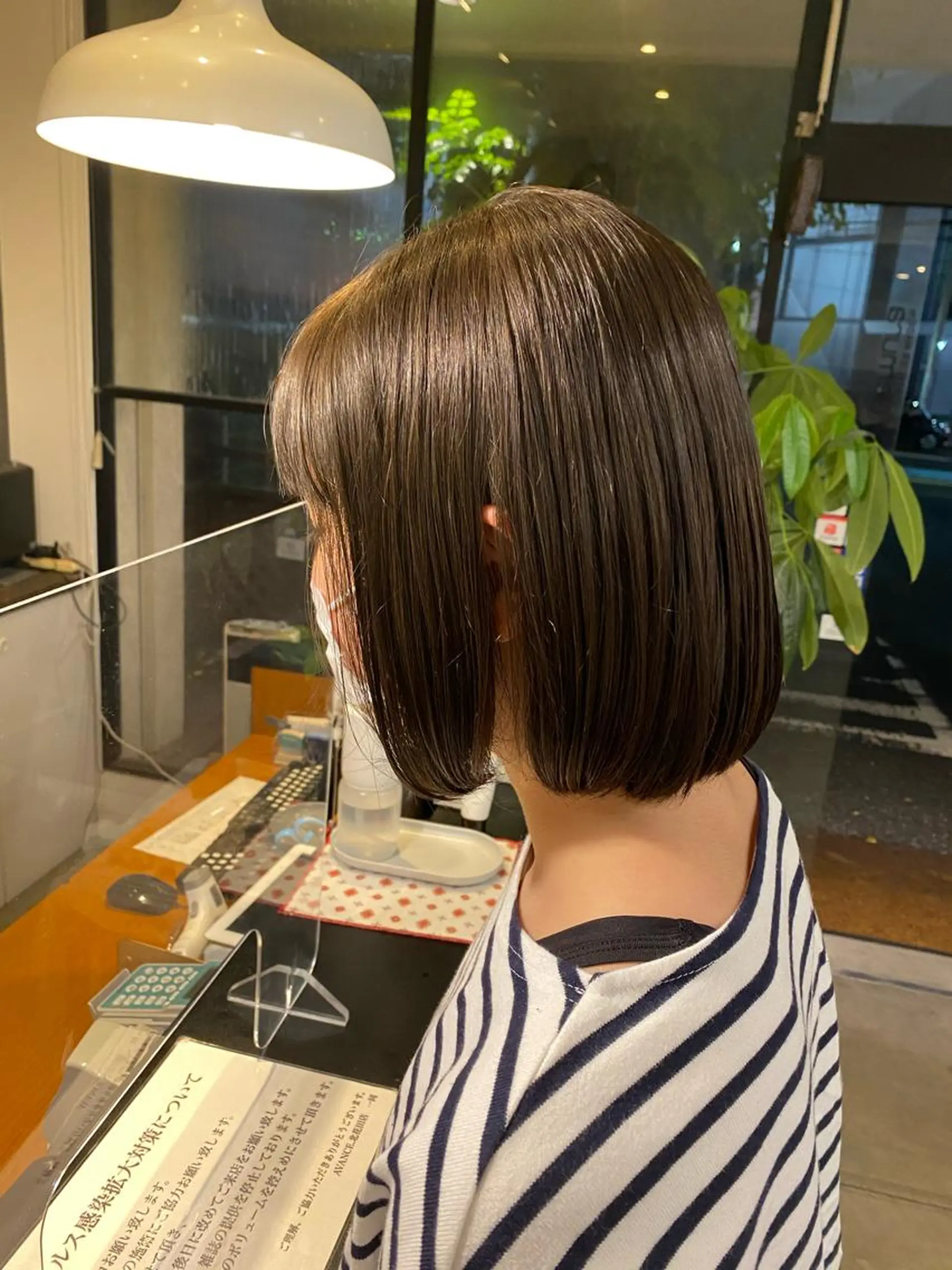 ミディアム ヘアカラー トリートメント 合志宗真/阿倍野/店 長/新規指名No.1のヘアスタイル