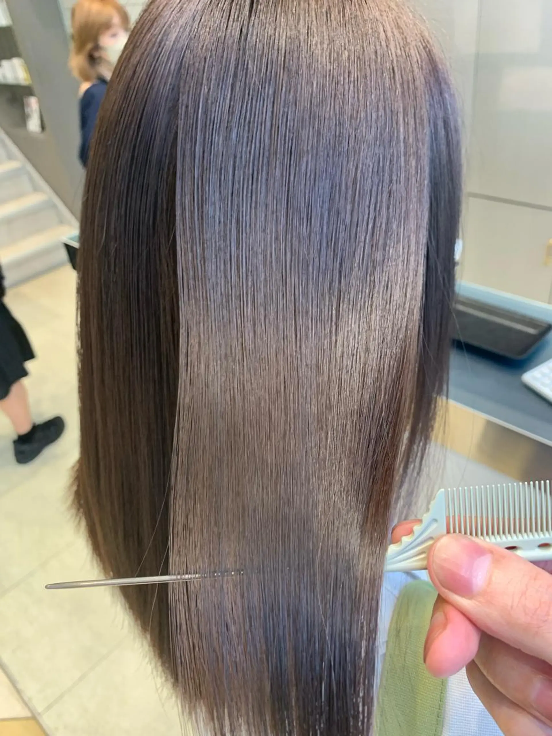 セミロング カット ヘアカラー トリートメント ヘアセット ✨上村 潤平✨メンズヘア✨のヘアスタイル