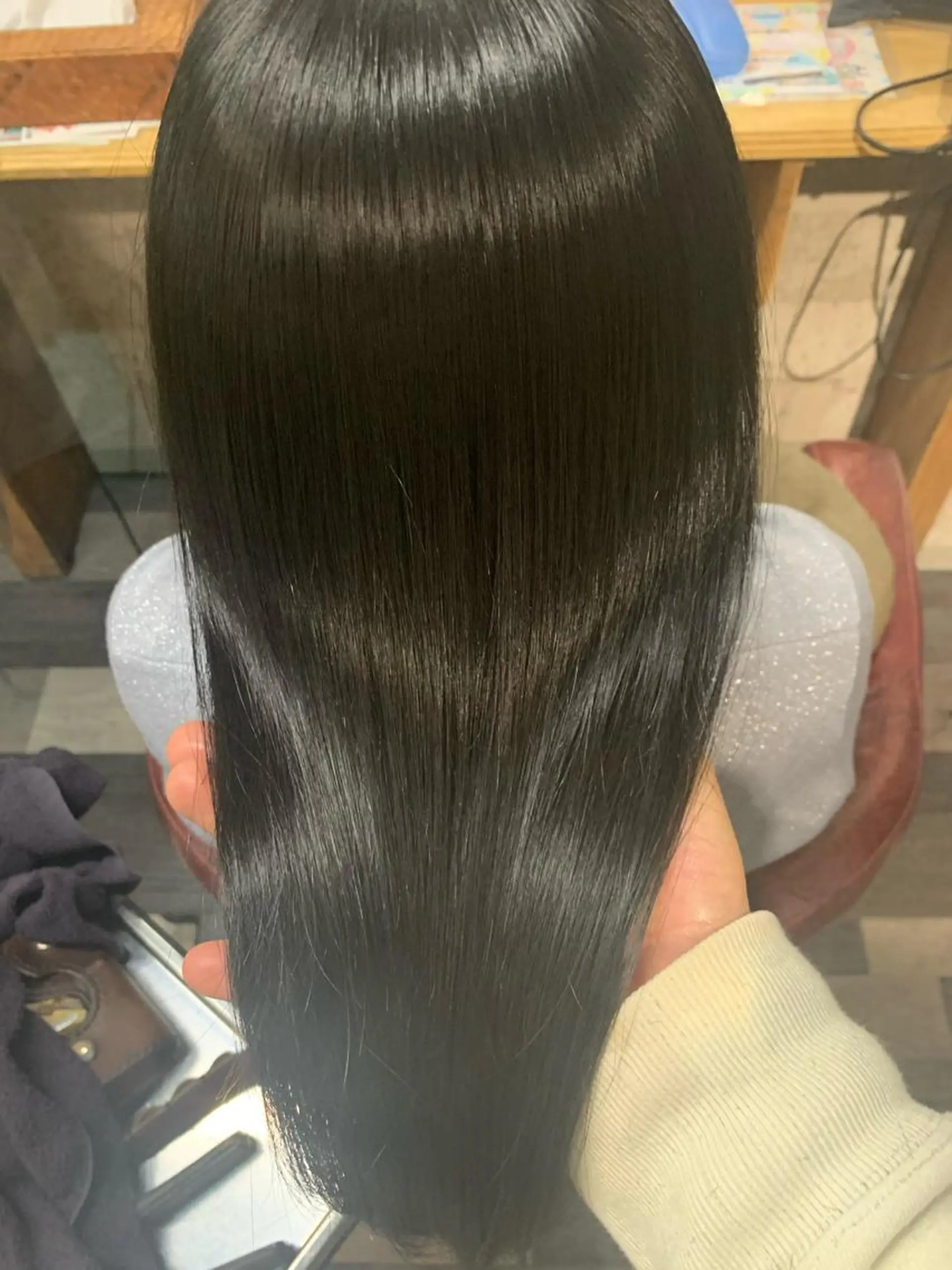 ミディアム 髪質改善 トリートメント ヘアリゾートA i 秋葉原店のヘアスタイル