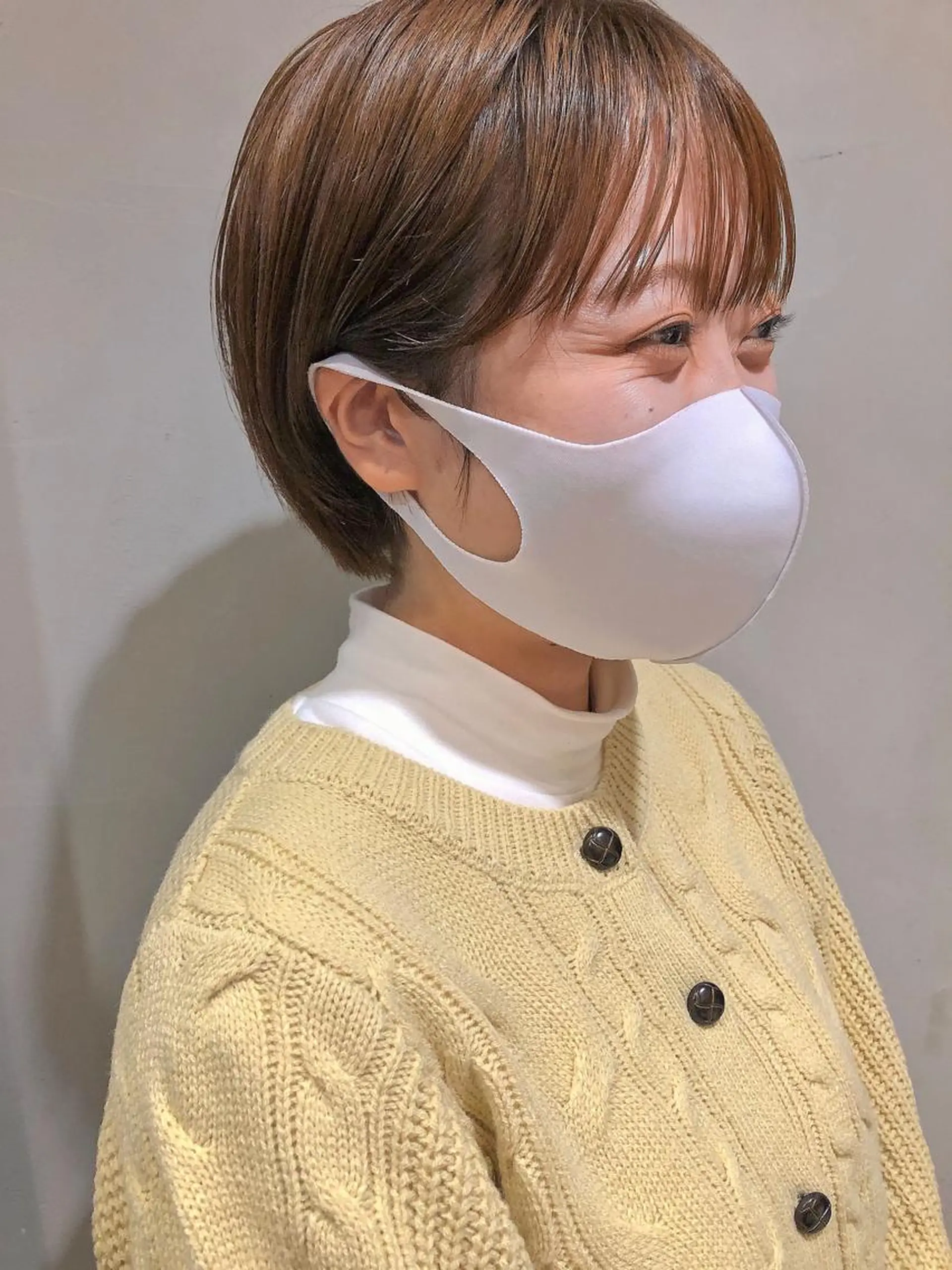 ショート カラー 圧倒的透明感カラー nana🦕のヘアスタイル